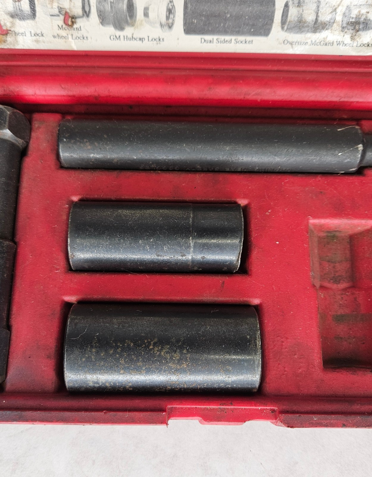 Blue Point YA1005B 5 Piece Deluxe Hubcap & Wheel Lock Remover Set