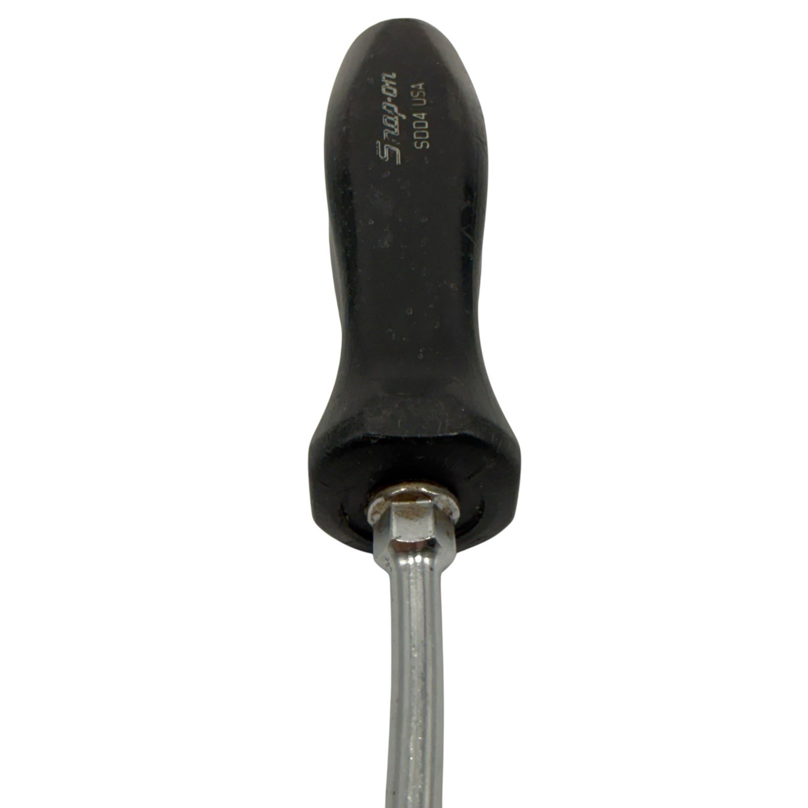Snap On Tools SSD145 & SDD4 Flat Tip Slotted Screwdriver Black Hard Handle USA
