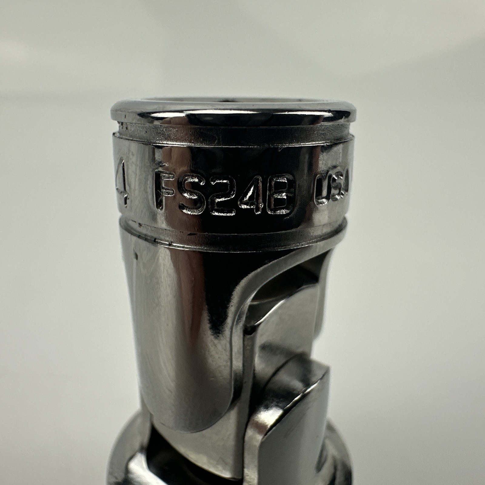 Snapon Tools 3/8” Drive SAE Chrome Shallow Swivel Set 6Pcs. 7/16-3/4 Free Ship