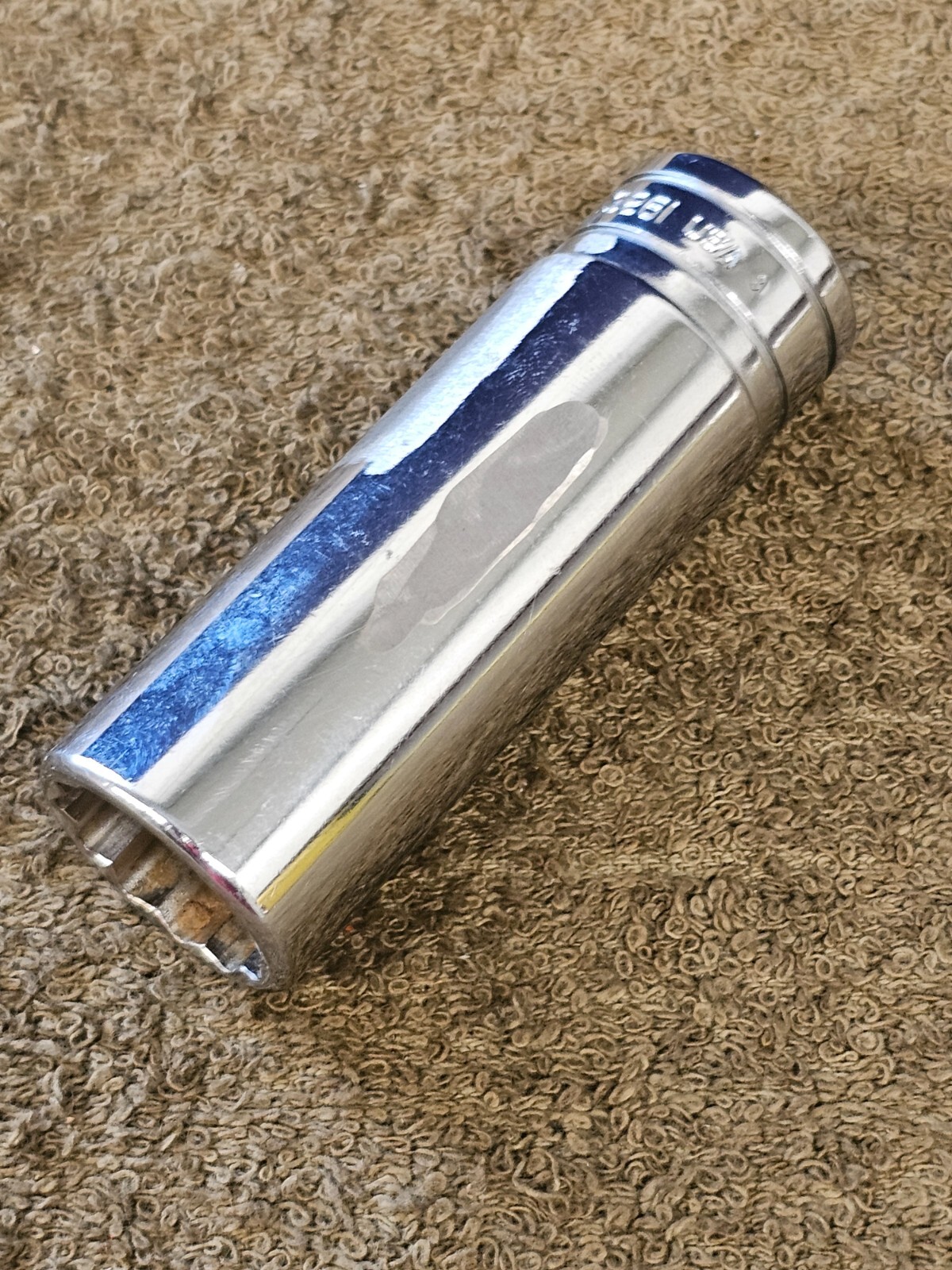 Snap On S261 13/16″ Socket 1/2″ Drive 12 Point SAE USA Deep Well Spark Plug