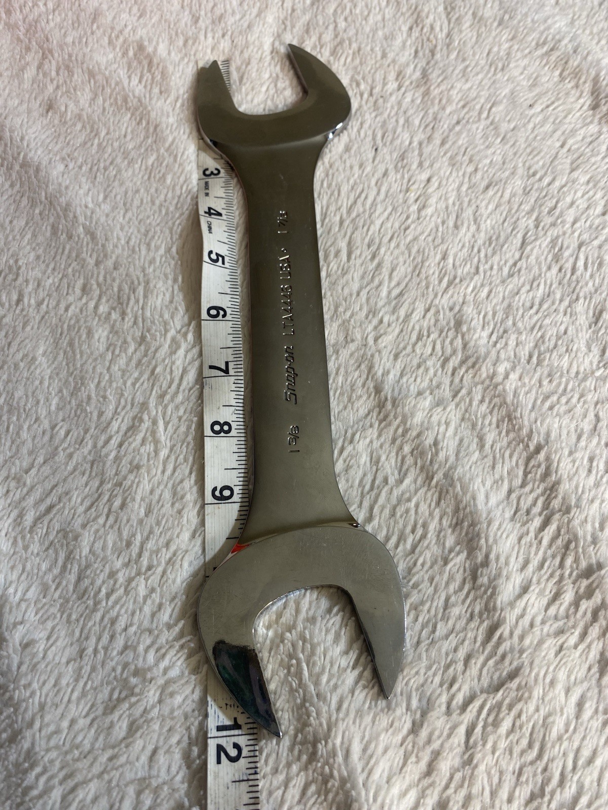 Snap-on LTA4446 1-3/8″ x 1-7/16″ 15° Offset Thin Low Torque Open-End Wrench