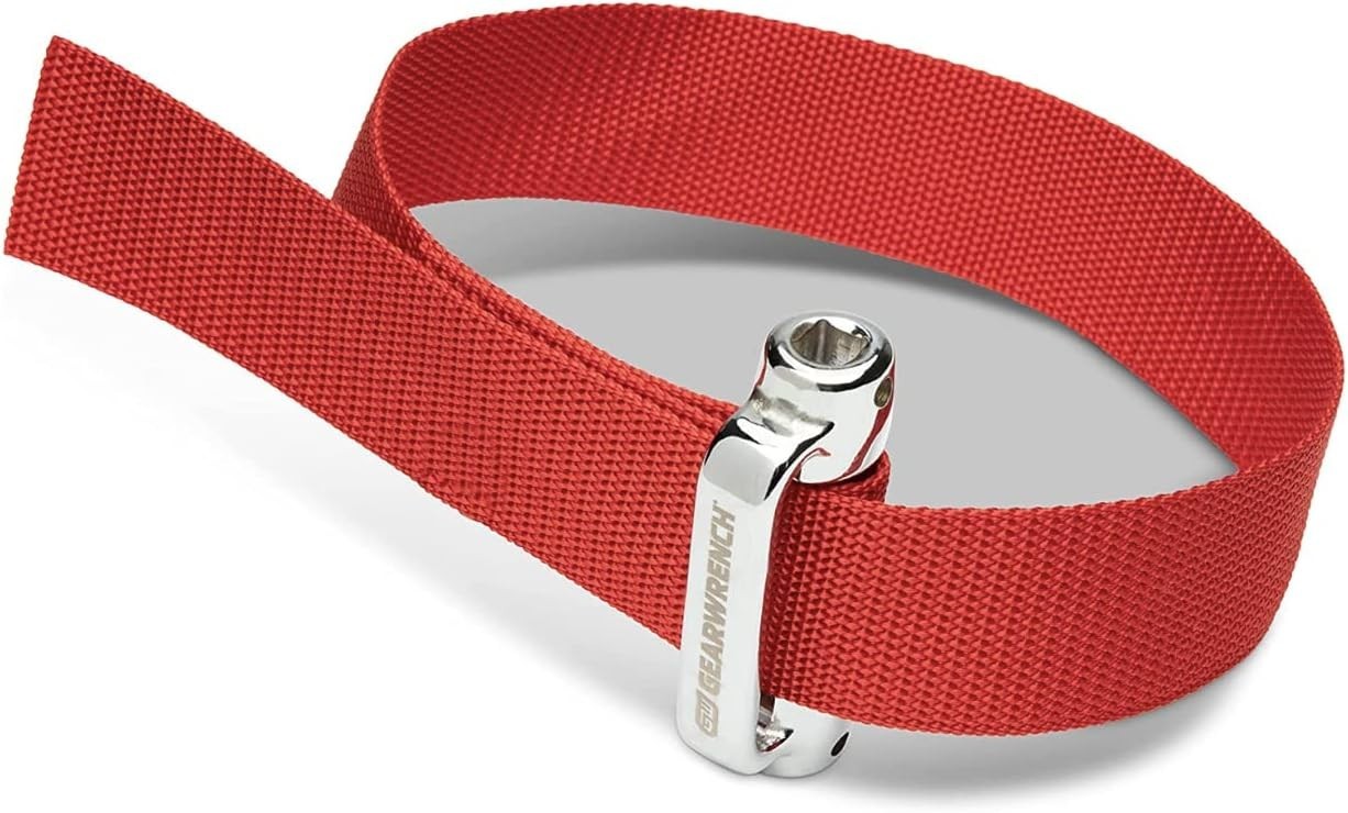 Heavy-Duty Oil Filter Strap Wrench | 3/8″ & 1/2″ Drive | 3529D