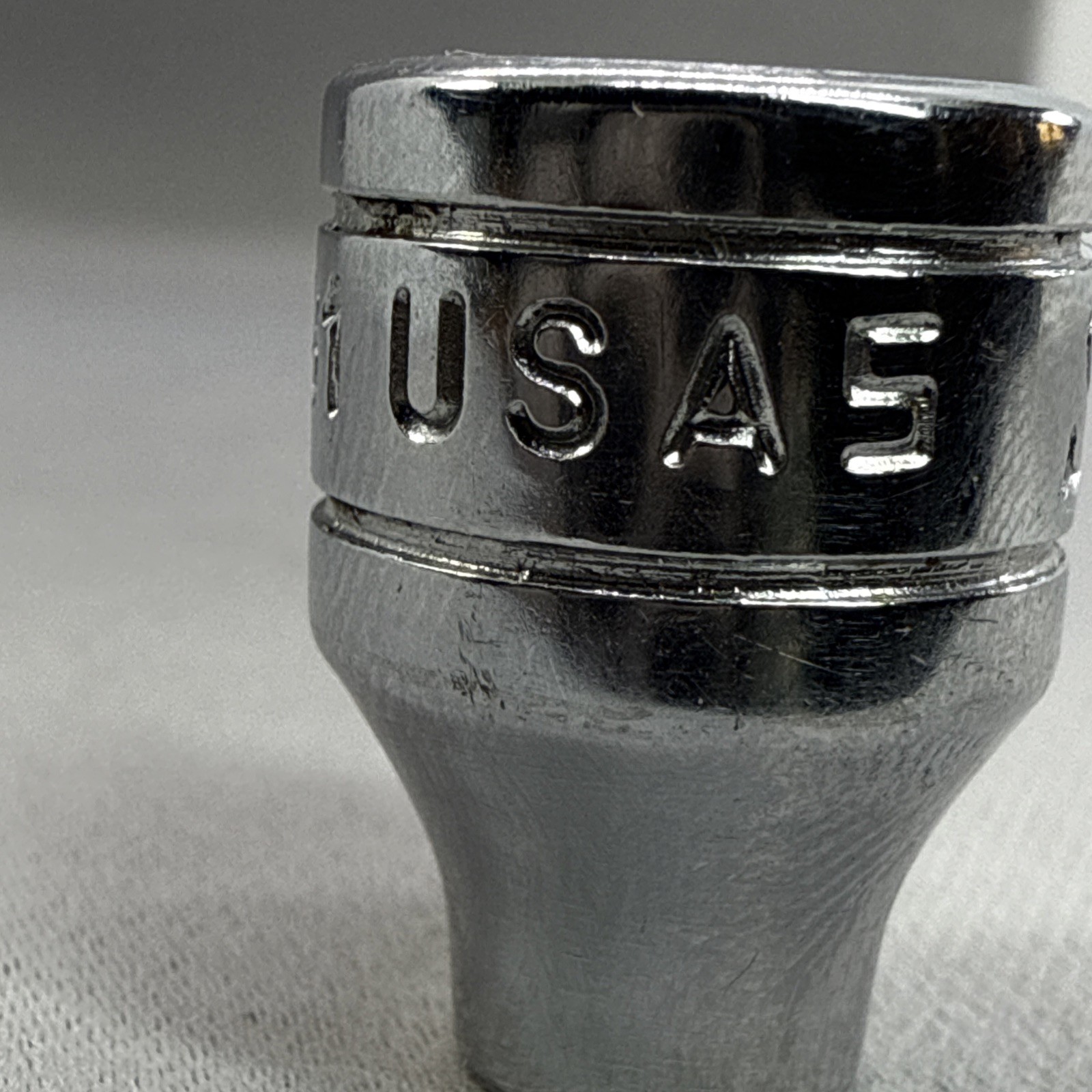 Snap On Tools 1/4″ Shallow Socket 3/8″ Drive 6 Point FS081 USA