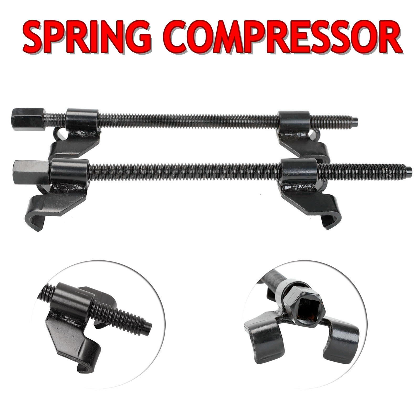 2* 14″ Coil Spring Auto Strut Compressor Remover Tool Installer Suspension Set