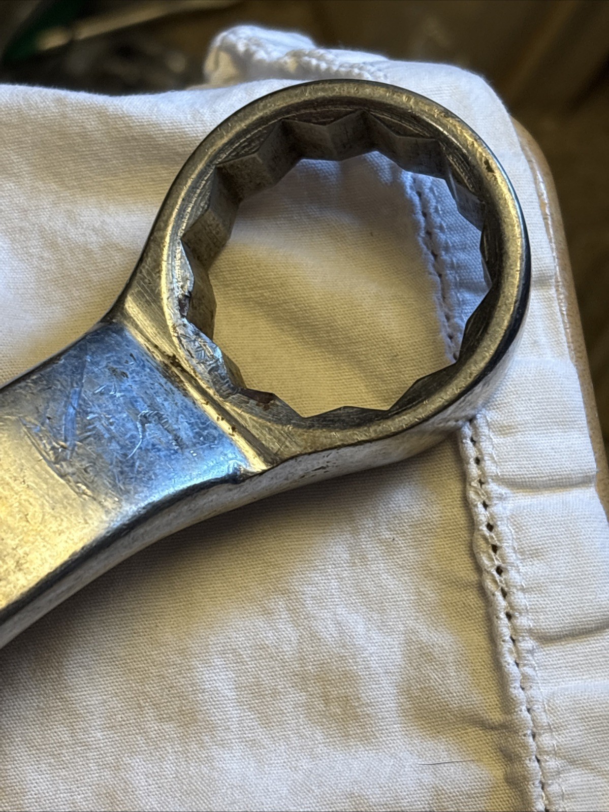 1966 Snap-on USA 12pt 1-7/16″ x 1-5/8″ Offset Combination Wrench XV-4652