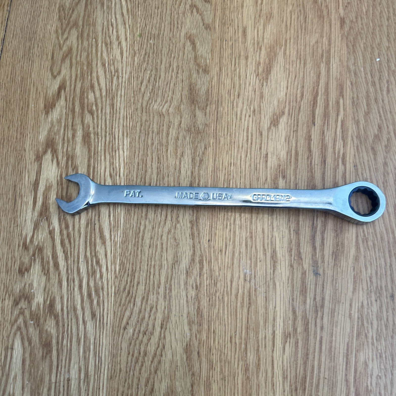 MATCO TOOLS – 18mm Reversible Ratcheting Combination Wrench,12pt, GRCL18M2