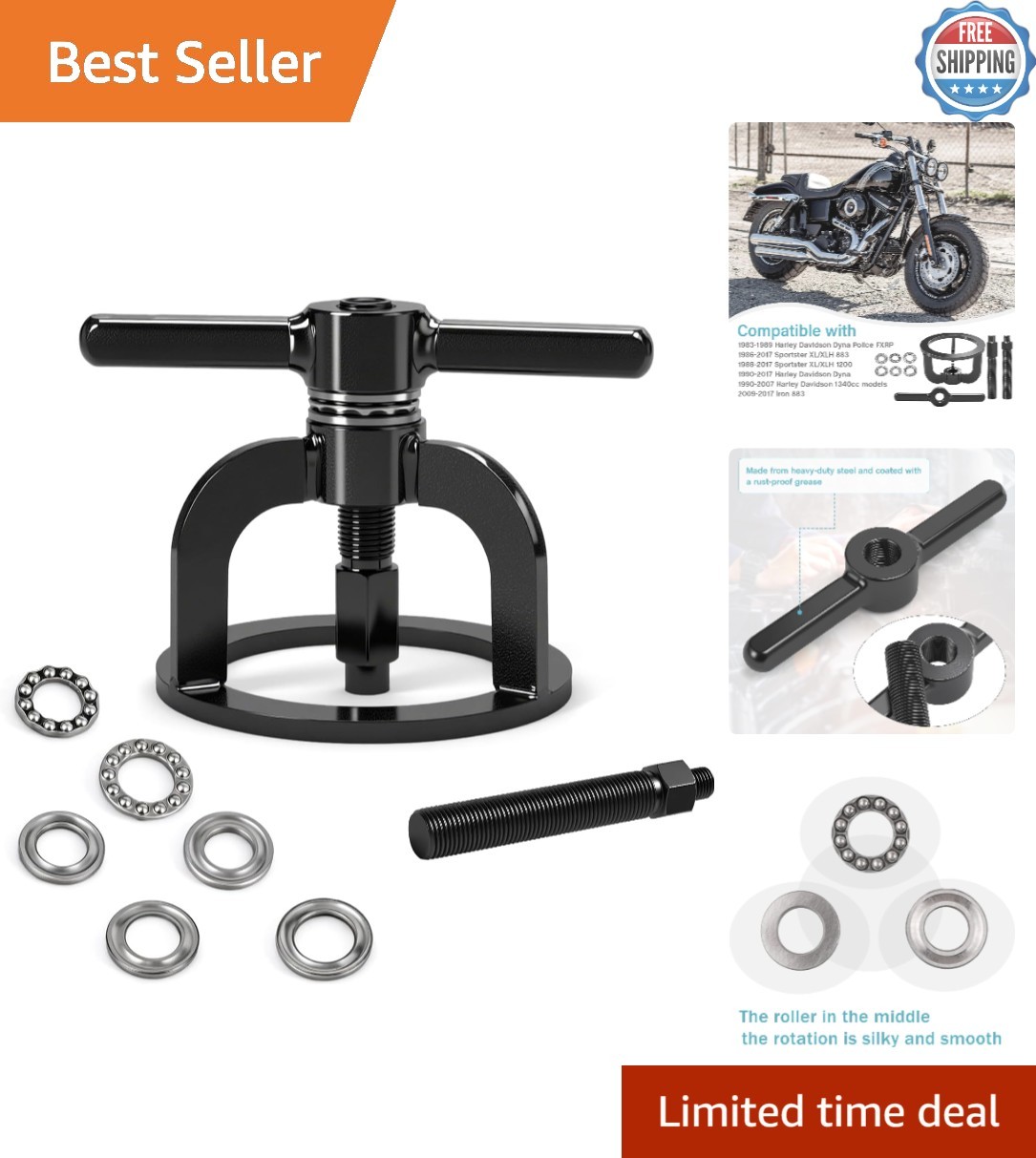 Harley Clutch Spring Compressor Tool for Models 1990-2017 – Save Costs