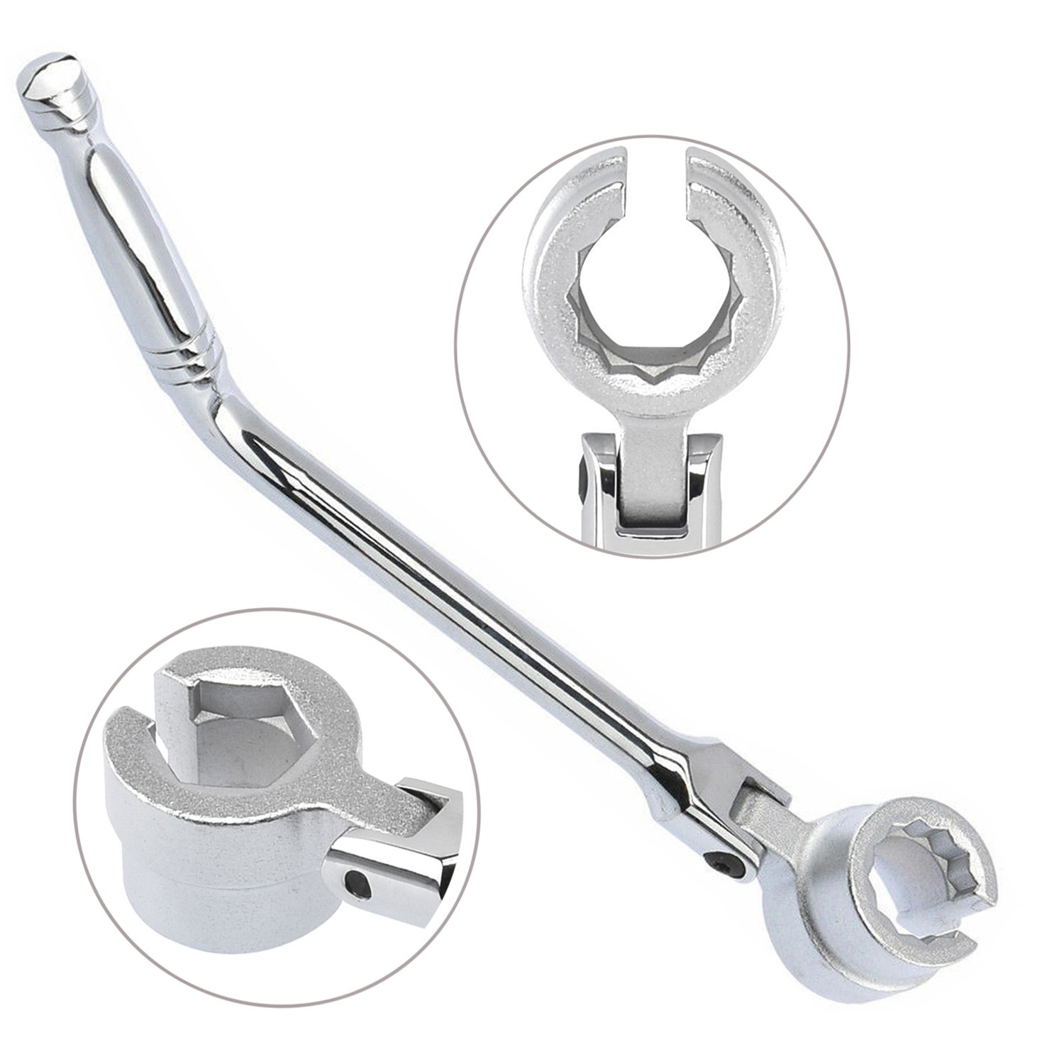 7/8″ 02 O2 Oxygen Sensor Wrench Flexible Head Remover Installing Tool 6pt & 12pt