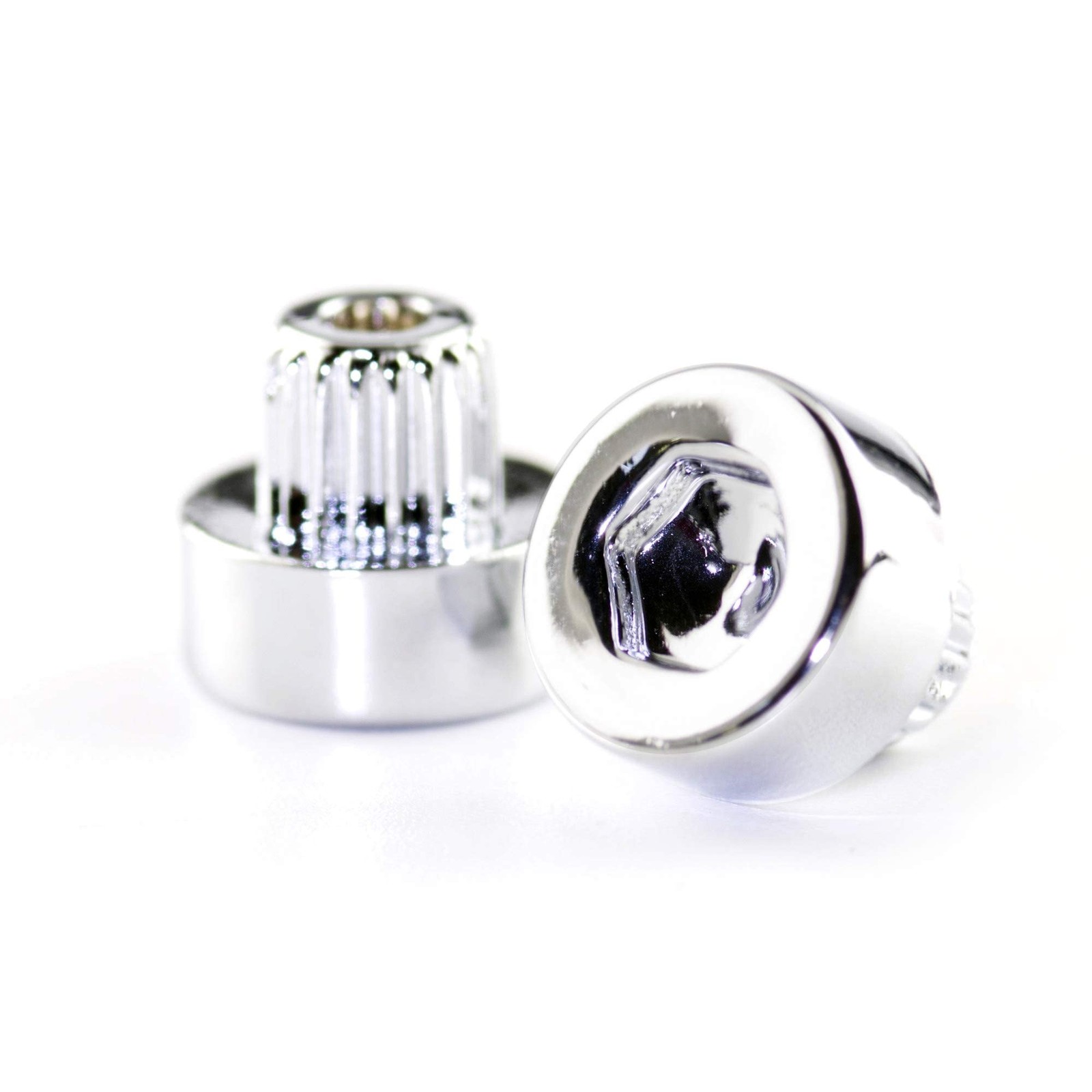 50pcs Wheel Rim Lip Rivets Nuts of 6.2mm/0.24in Hole 6.2mm(0.24″)Diam, Chrome
