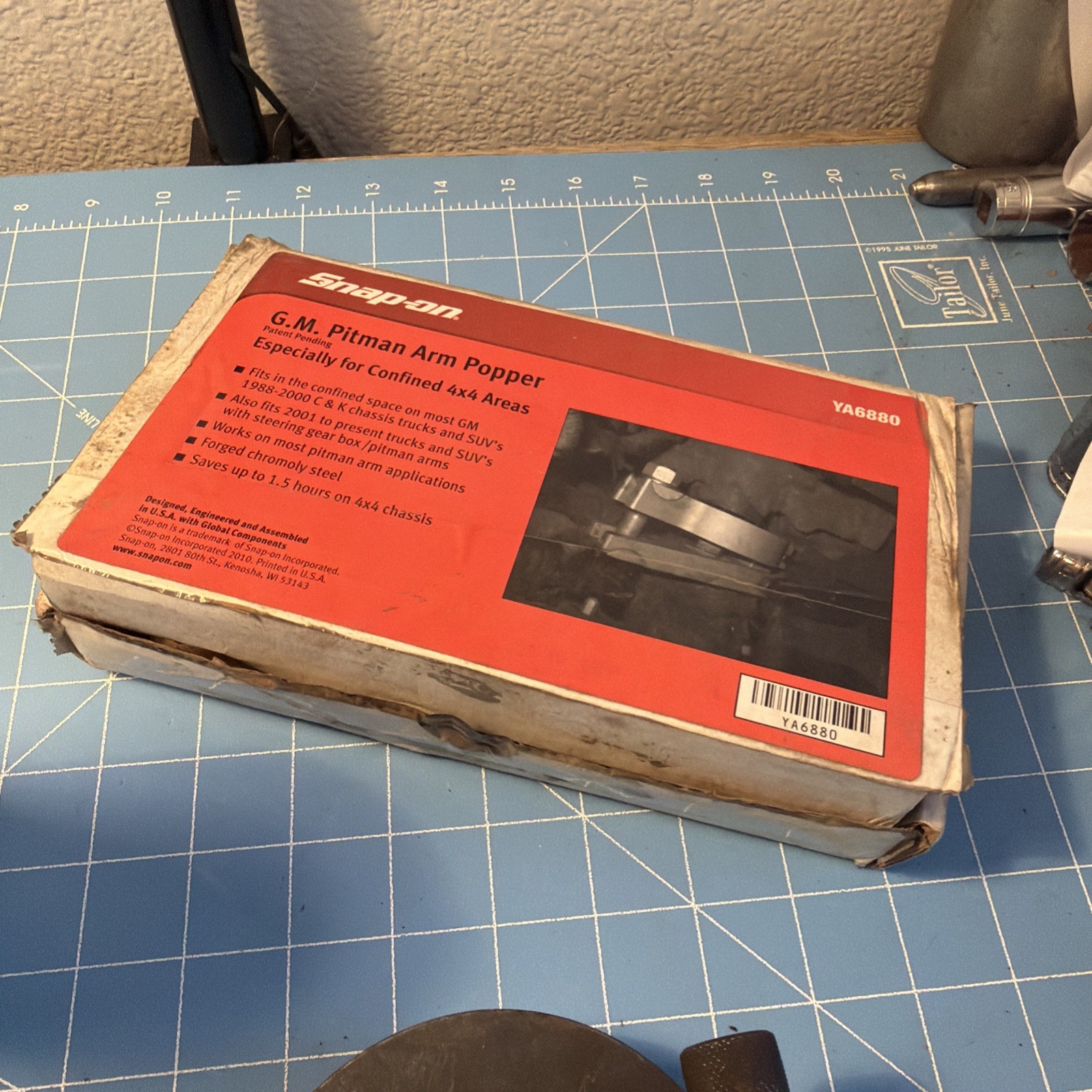 Snap On High-Leverage/Low-Profile Pitman Arm Puller Ya6880