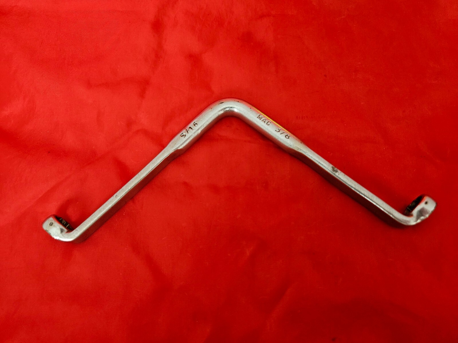 MAC S134 5/16″ x 3/8″ 6 Point Brake Bleeder 90 Degree Double Box Wrench USA S10