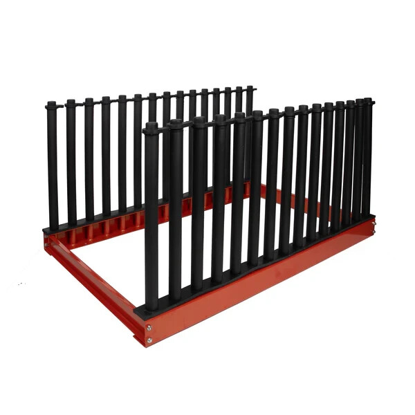 Windshield Rack 14-Slot Heavy Duty WR-14 Holds 14 Windshields Solid Rubber Locks