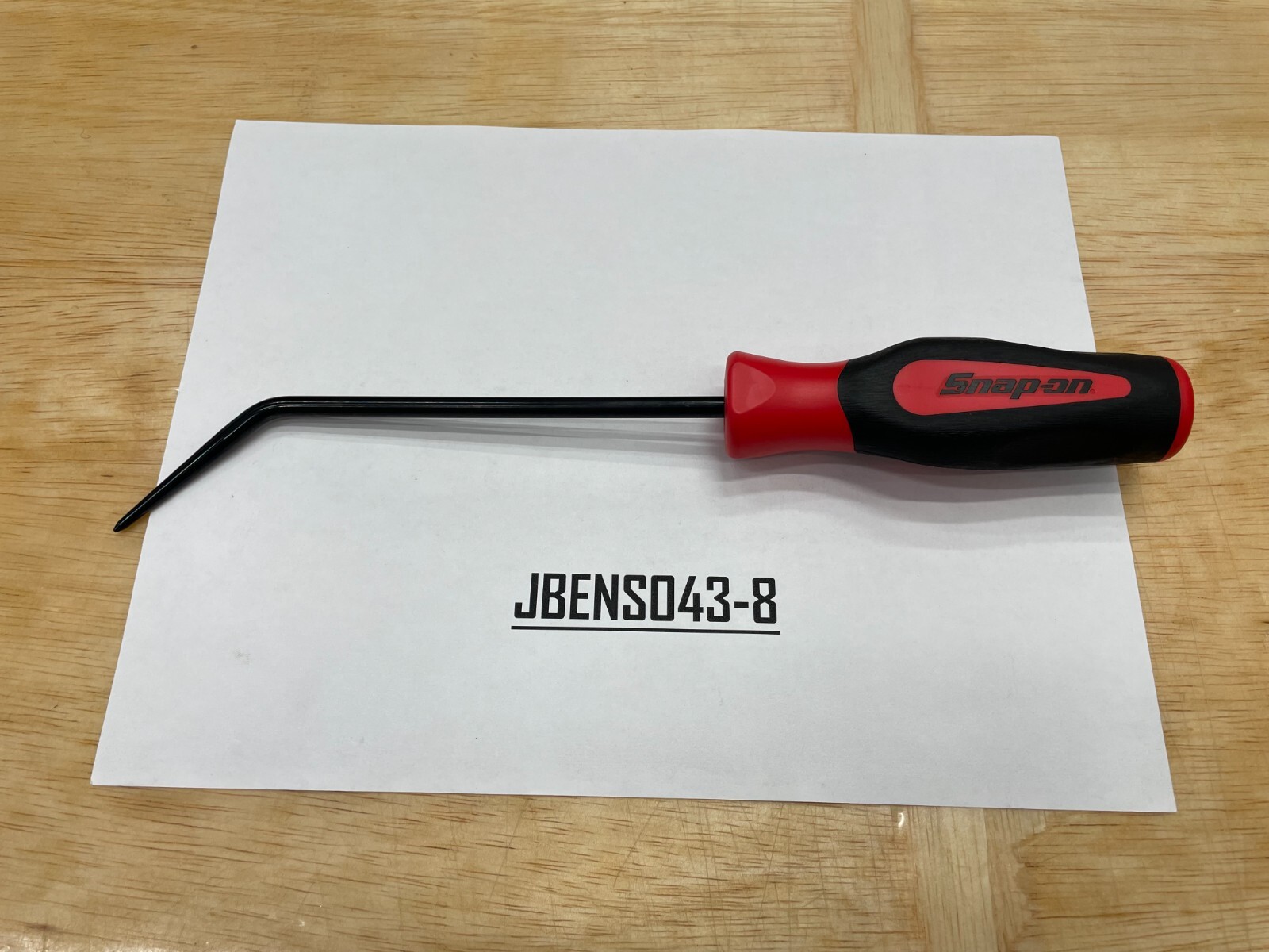 Snap-on Tools USA NEW RED Soft Grip 45° Blade Radiator Hose Pick SGA176BR
