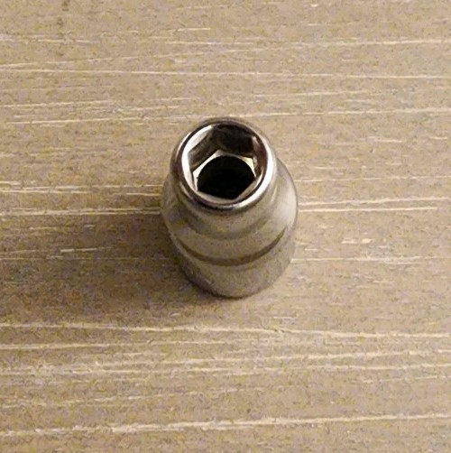 Craftsman USA 5mm Socket 6 Point 1/4″ Drive (No Stamped Catalog Number)