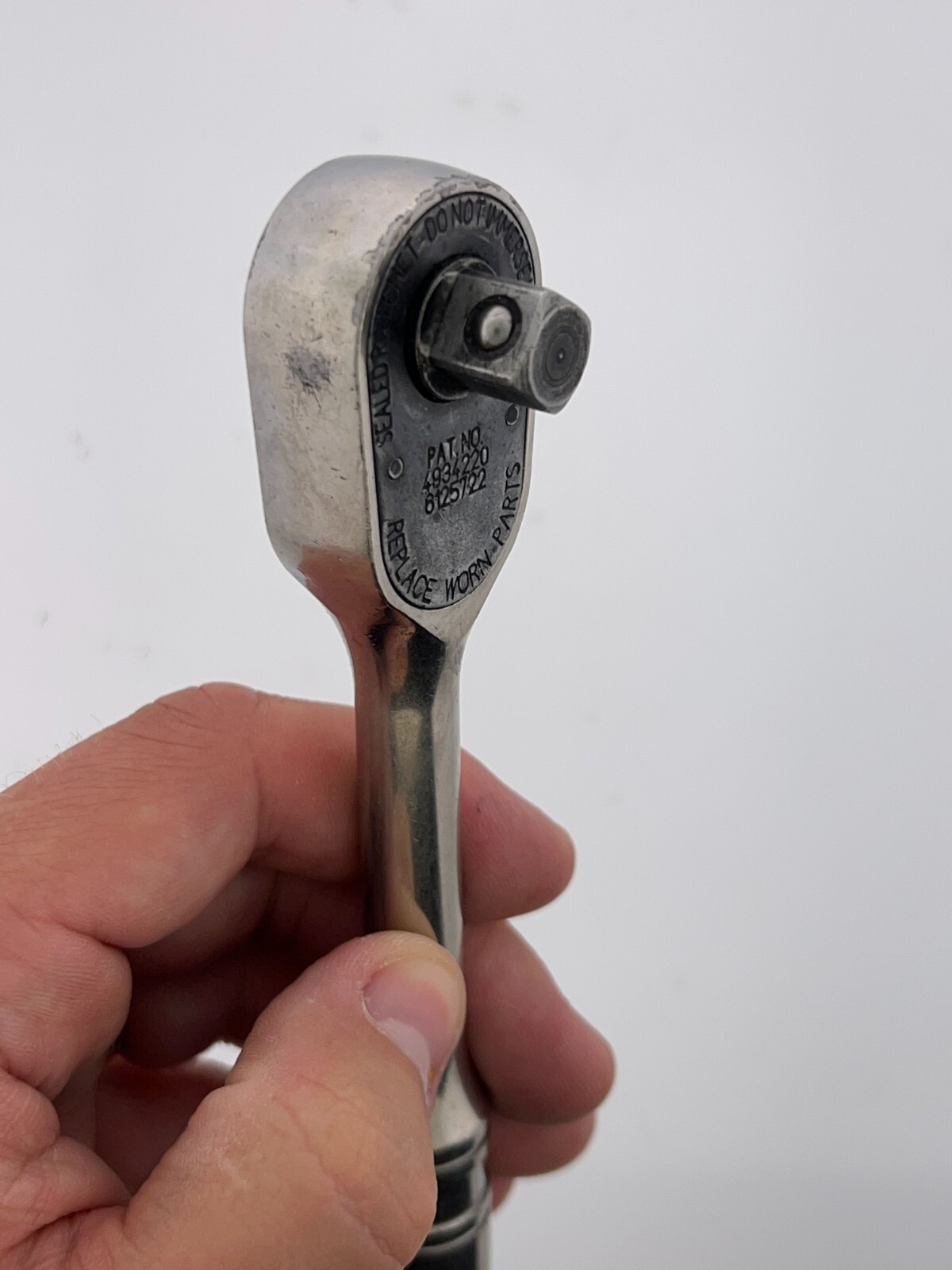 Snap On Tools 3/8″ Drive Ratchet Handle 7.25″ Long Model F936