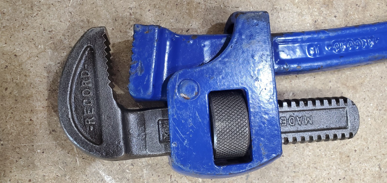 Genuine Recent Record 18” Stillson Pipe Wrench, excellent condition