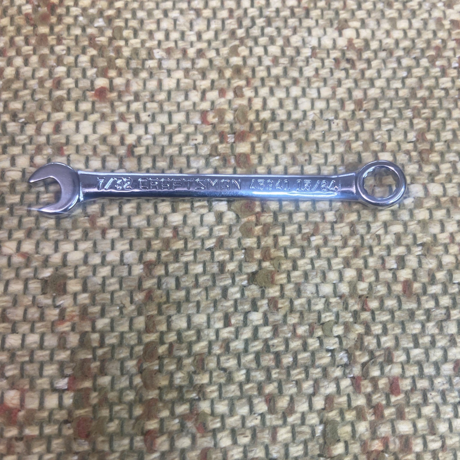 Craftsman 43941- Ignition Combination Wrench 7/32″-15/64″