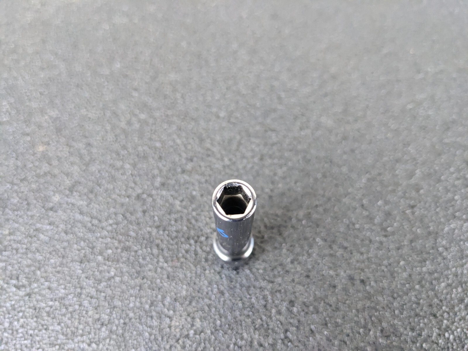#bj515 Matco Tools NEW Deep 6 Pt 1/4” Drive 6mm Chrome Socket AD6M6A Made In USA