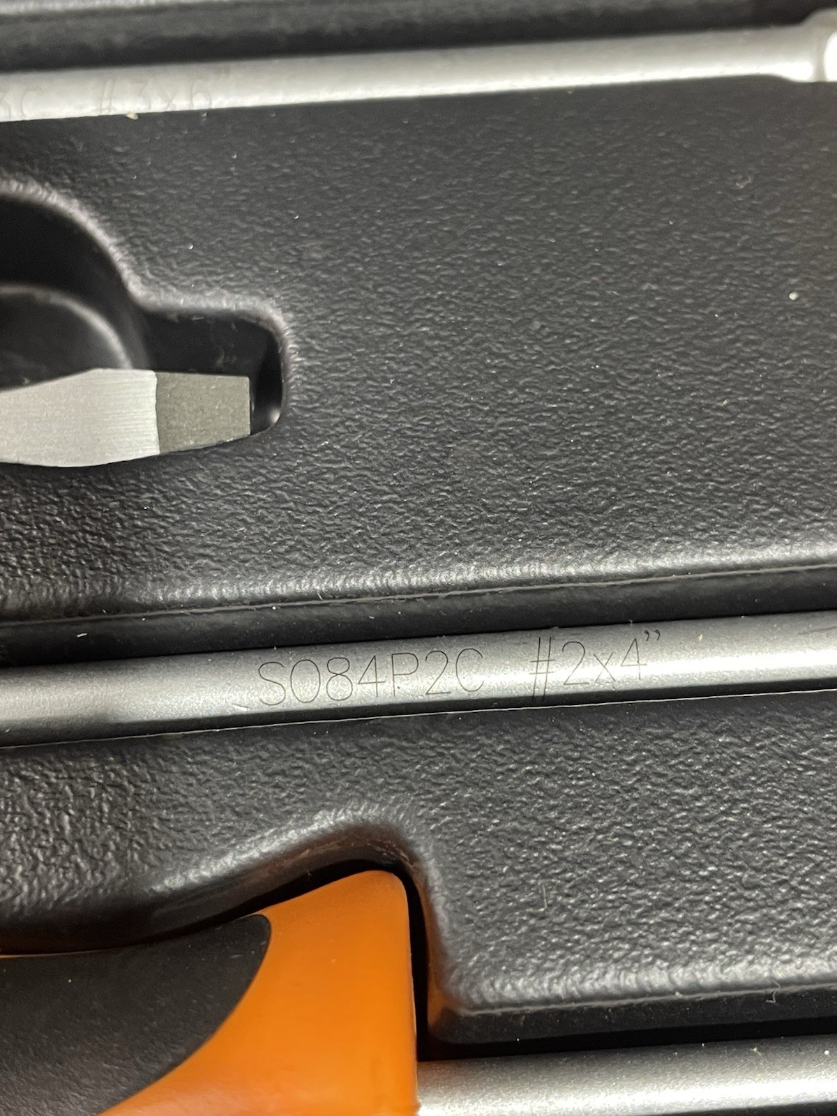 Matco SSO8C 8-Piece Screwdriver Set Orange Black w/ Tray