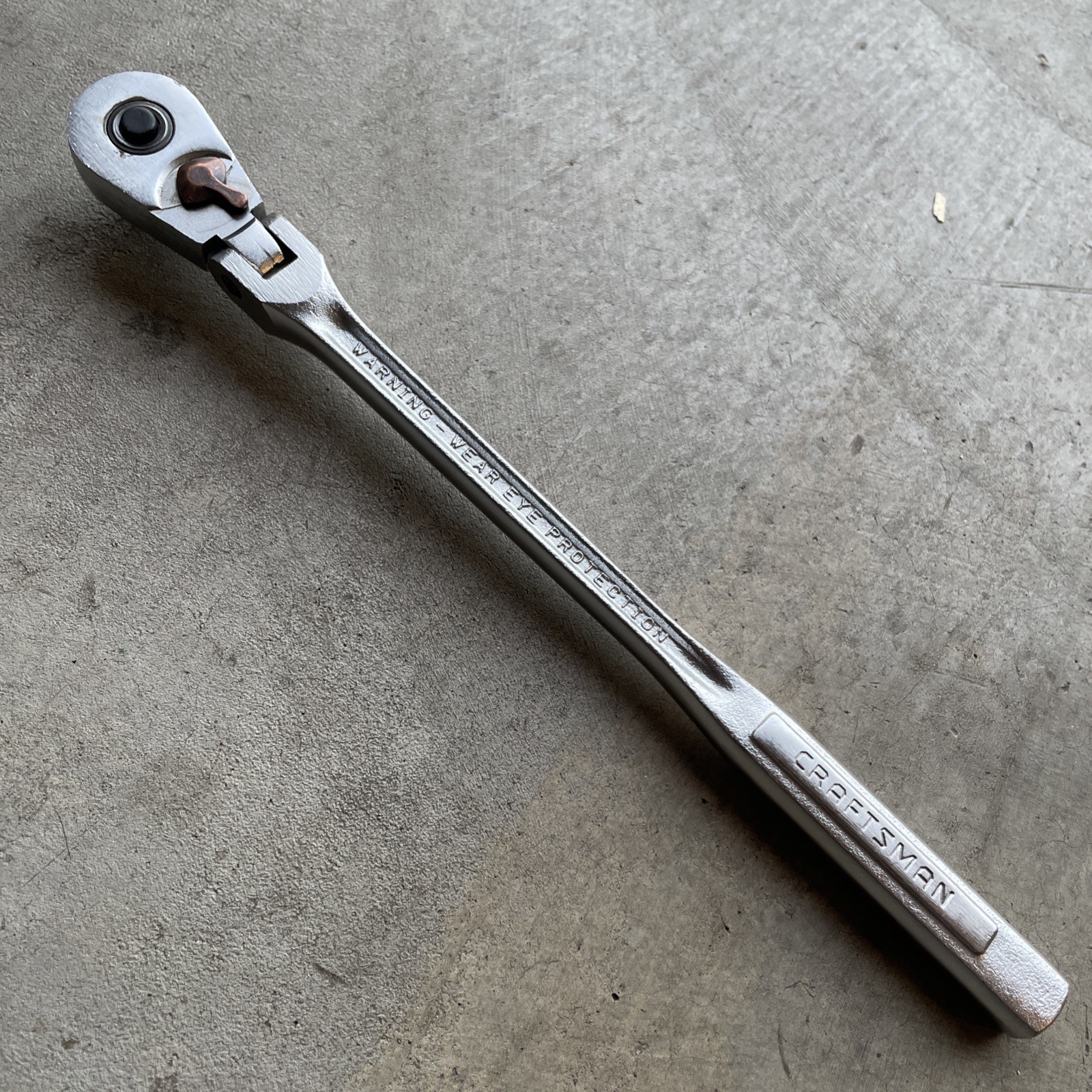 Craftsman Quick Release 3/8″ Drive Flex Head Ratchet VVK 44815 USA