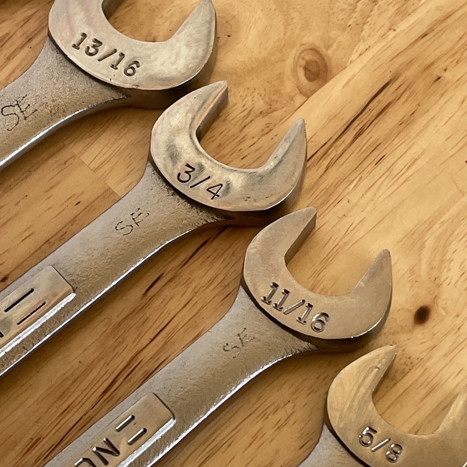 Craftsman SAE Combination Wrench Set 5/16- 3/4″ All VA Series Wrenches 10pc USA