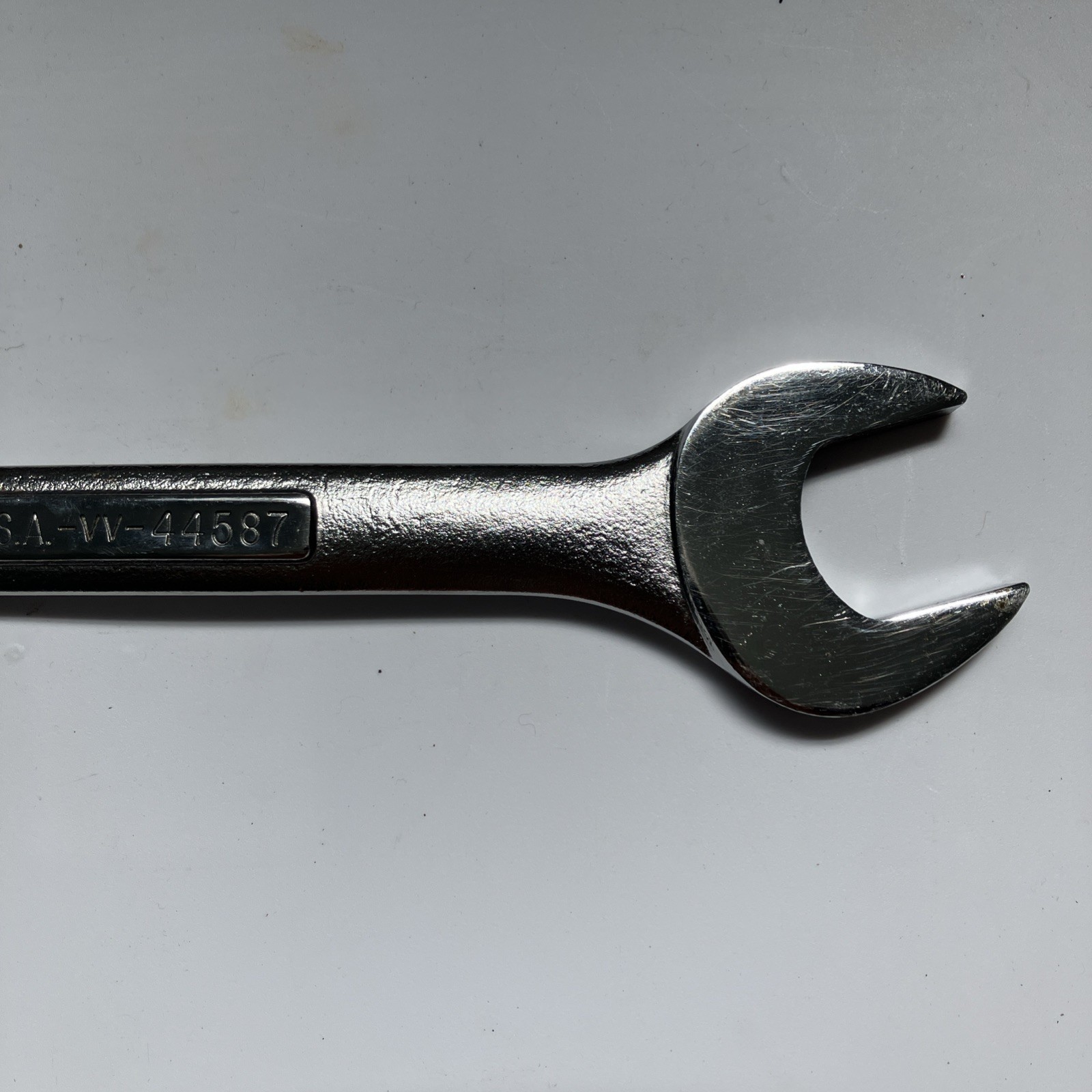 Open End Wrench Craftsman -VV- 44587 1-1/4″ x 1-5/16″ SAE Standard Vintage USA