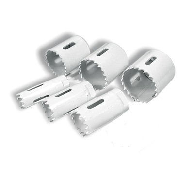 Allstar ALL10412, Kit Hole Saw 3/4 to 1-3/4 in OD Steel White Paint