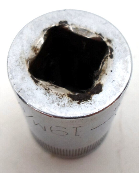 Craftsman 1/2″ Drive 12-Point 19mm» Metric Socket V 44238 (O17711-1M .RO) S1