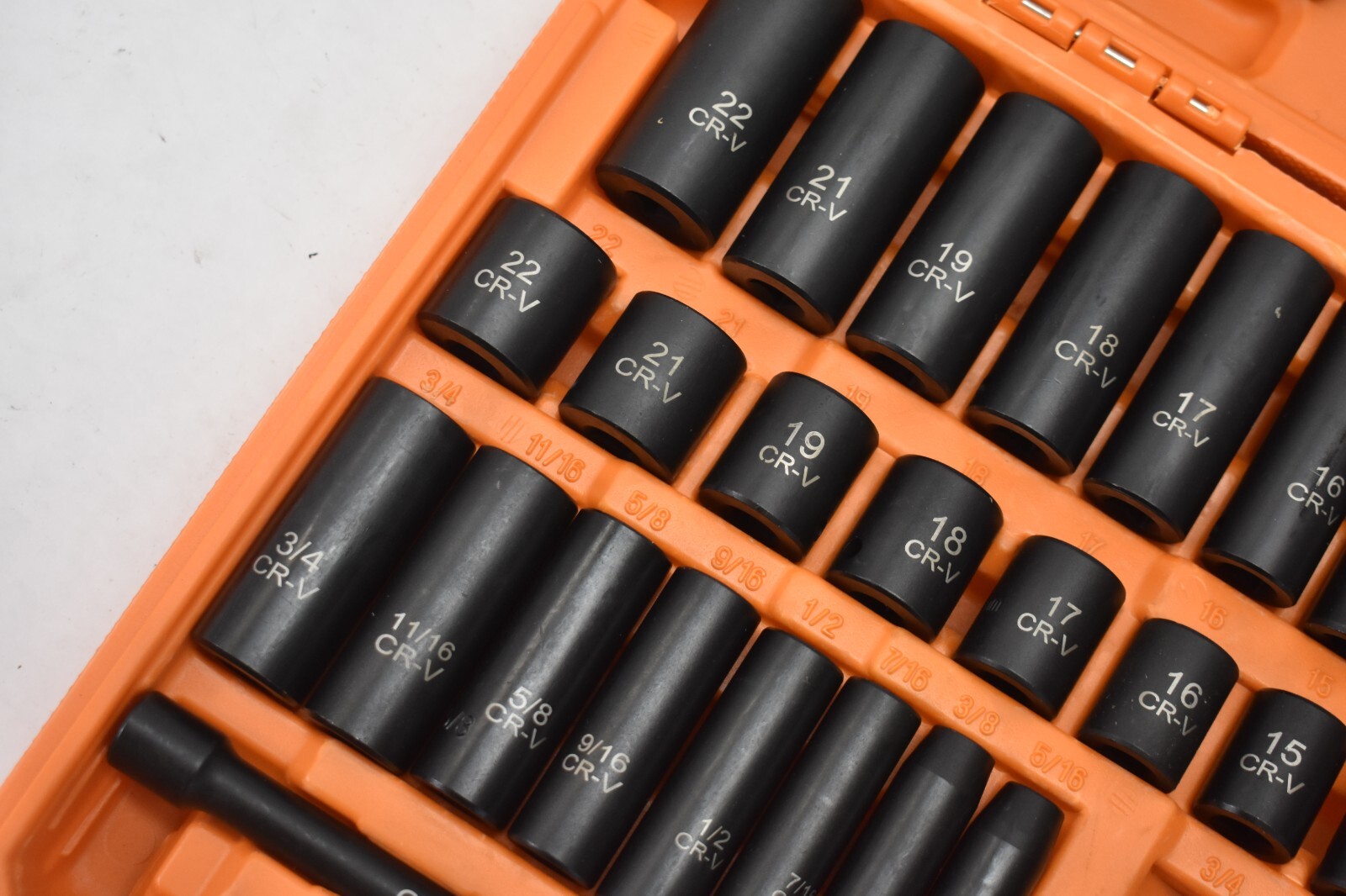 36 Piece Socket Set MISSING PIECES Standard SAE/Metric Black Oxide Tools