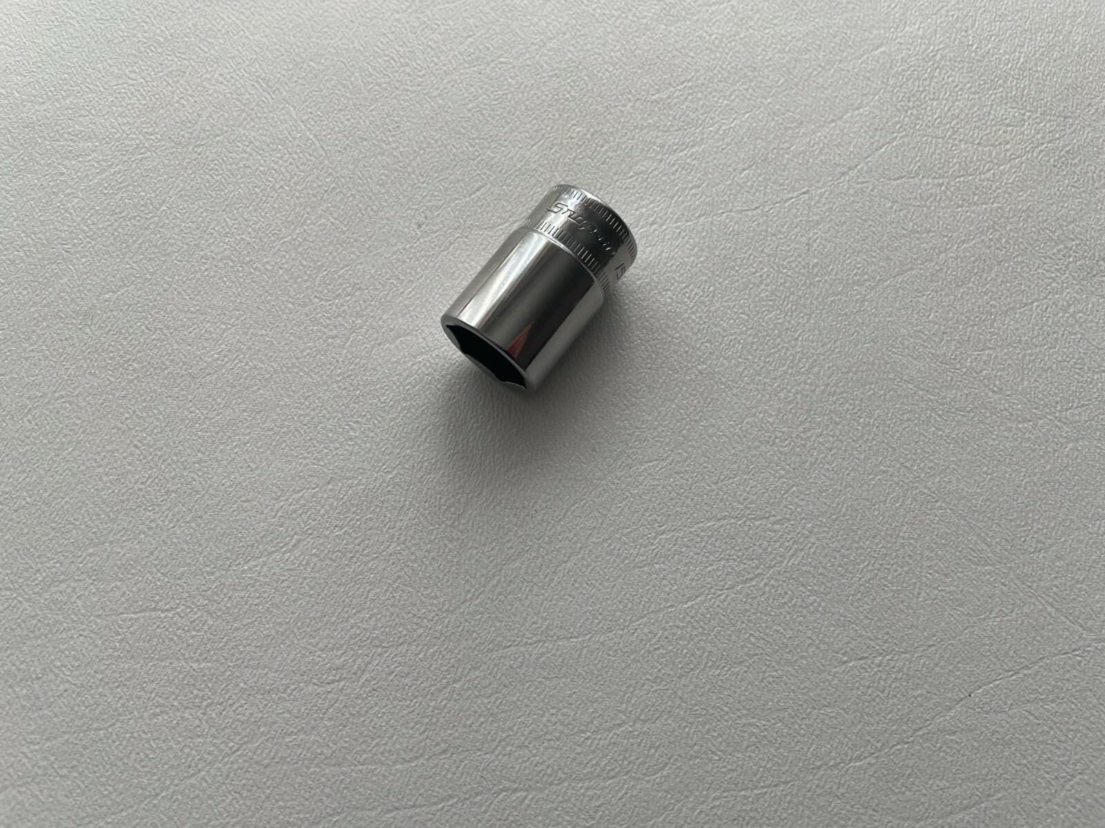 Snap-On Tools NEW 1/4″ Drive 6pt 15mm Metric Semi Deep Chrome Socket TMMS15
