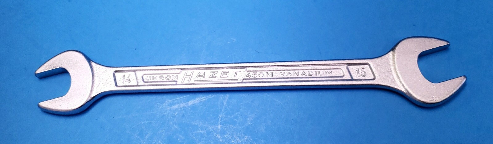 HAZET Germany 450N-14×15 Double Open End Wrench 14mm x 15mm