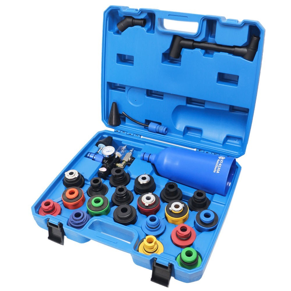 26PCS Oil Funnel Adaptor Set,Car Truck Engine Oil Filler Filling Tool No-Spill