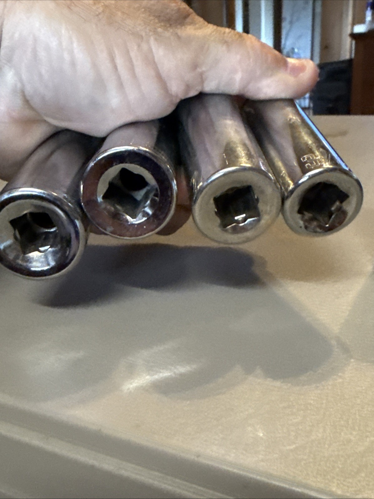 Craftsman 1/2″ Drive 10 Piece SAE Deep Socket Set CMMT 12 Point