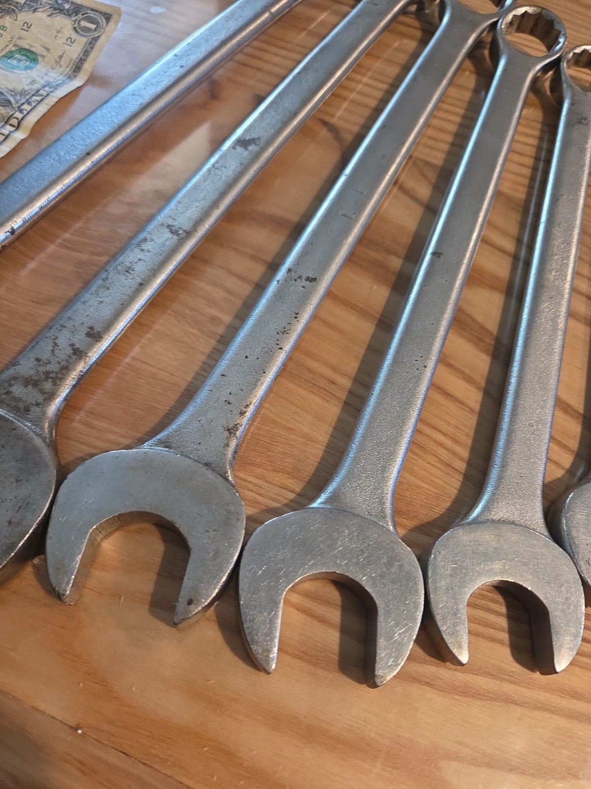 PROTO Professional Combination Wrenches SET 1-1/8″ 1-1/16″ 1″ 15/16″ 7/8″ 13/16″