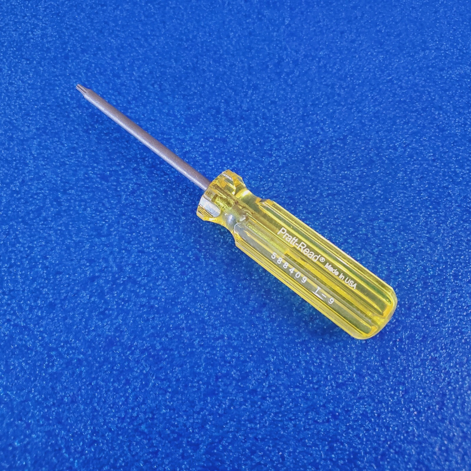 T-9 TORX PRATT-READ USA SCREWDRIVER P/N 588409 CLASSIC HAND TOOL FREE SHIPPING