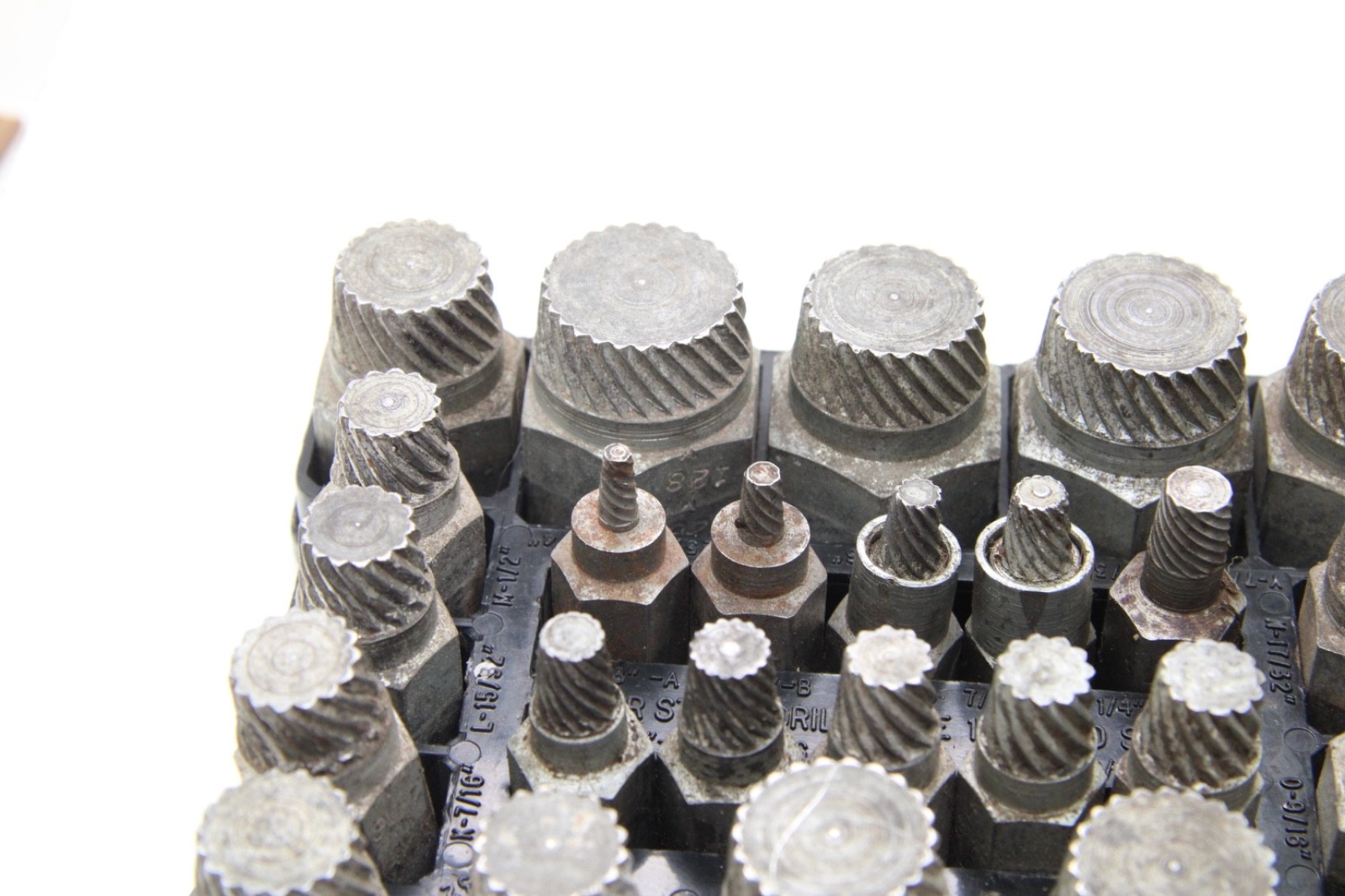 Blue Point REX-25 25 Piece Multi-Spline Bolt Extractor Set USA