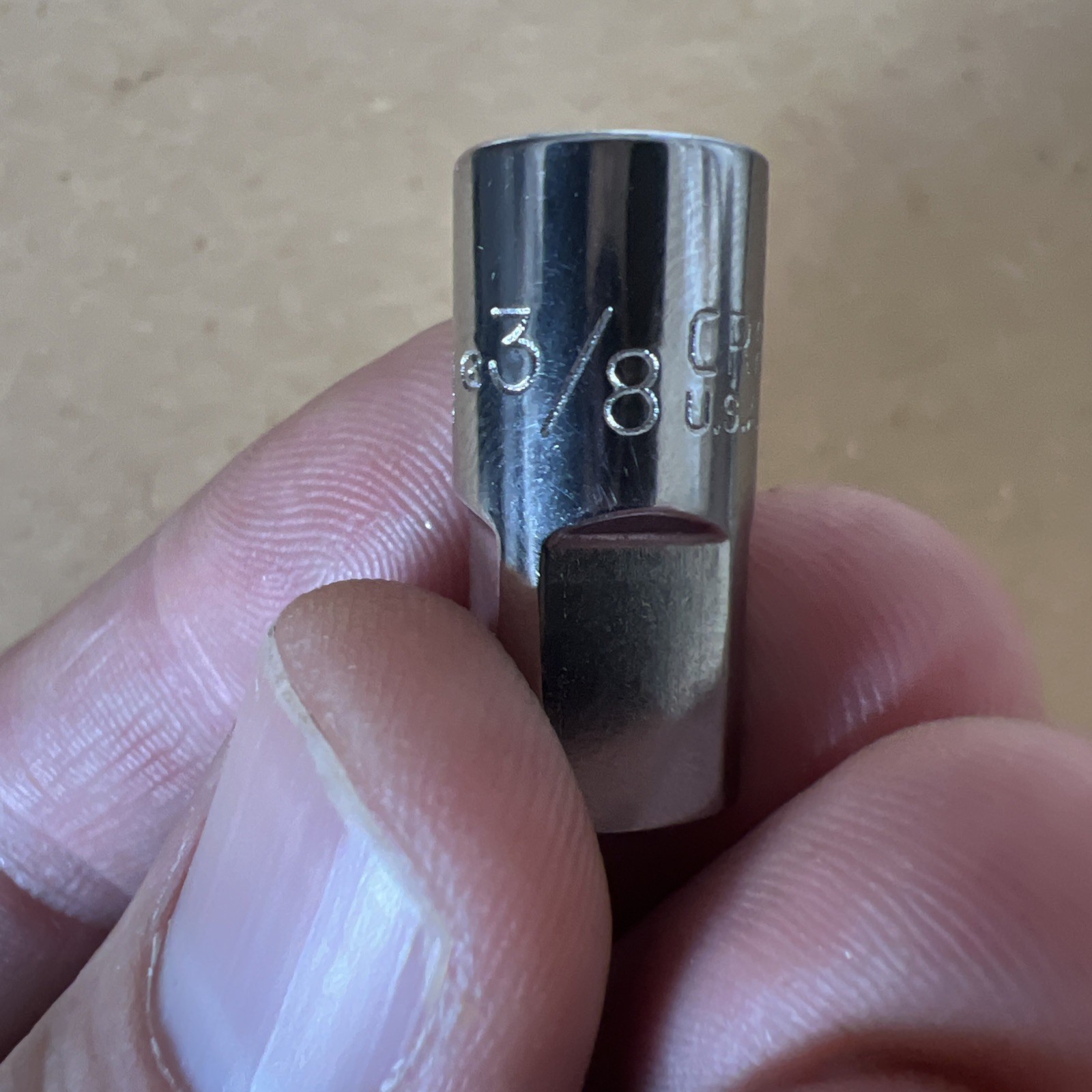 Craftsman 1/4″ to 3/8″ Drive Socket Adapter G #4257 Increaser USA Made NEW