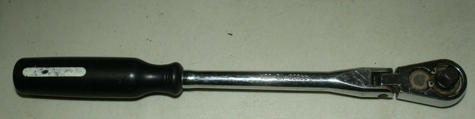 CRAFTSMAN 44836-VQ FLEX HEAD 12″ 3/8″ DRIVE RATCHET USA MADEFREE SHIPPING
