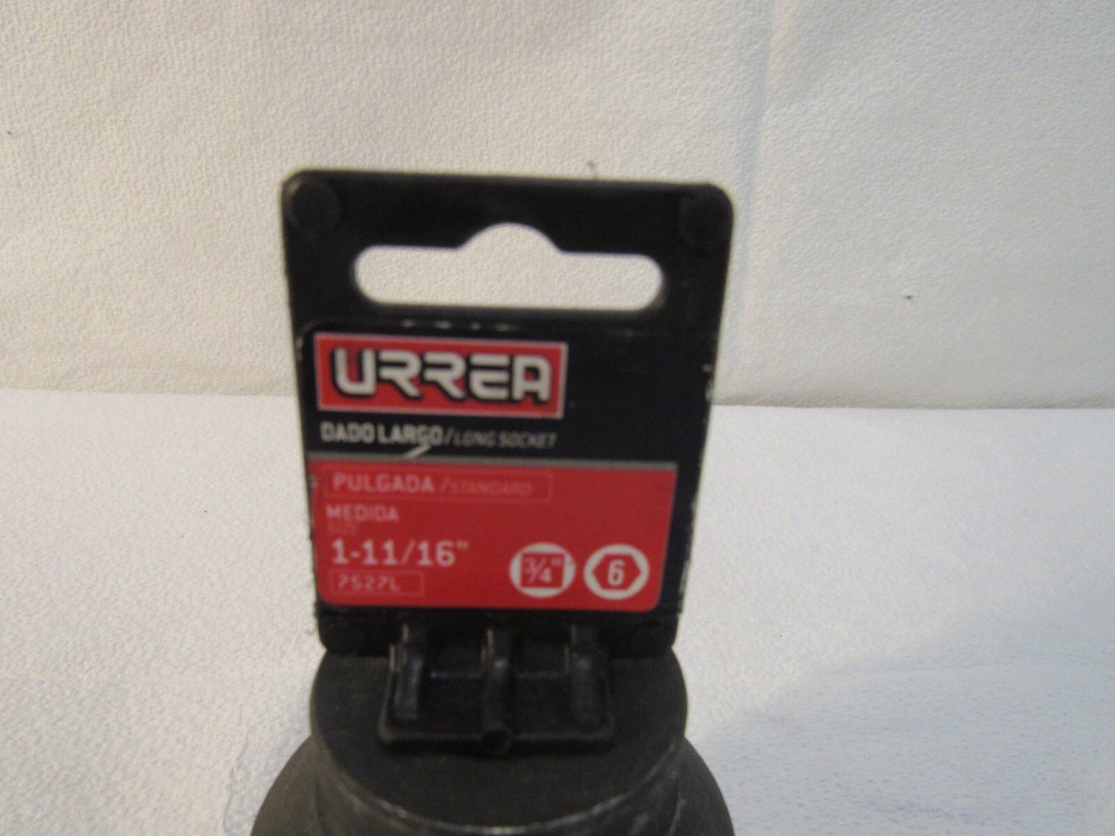 URREA 7527L IMPACT Long SOCKET 3/4 6 Point 1-11/16