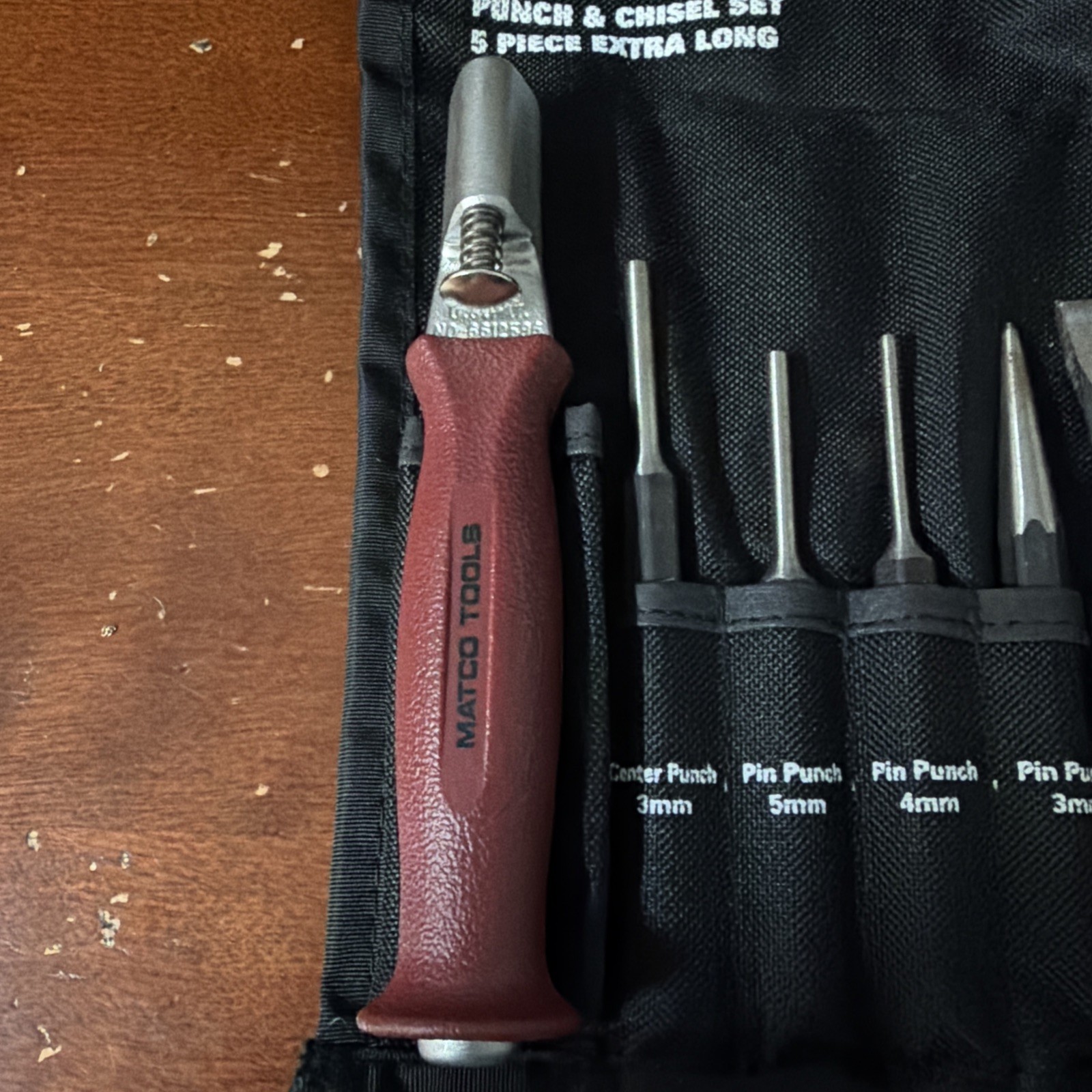 Matco Tools SLPC5A Punch and Chisel Set *NICE*