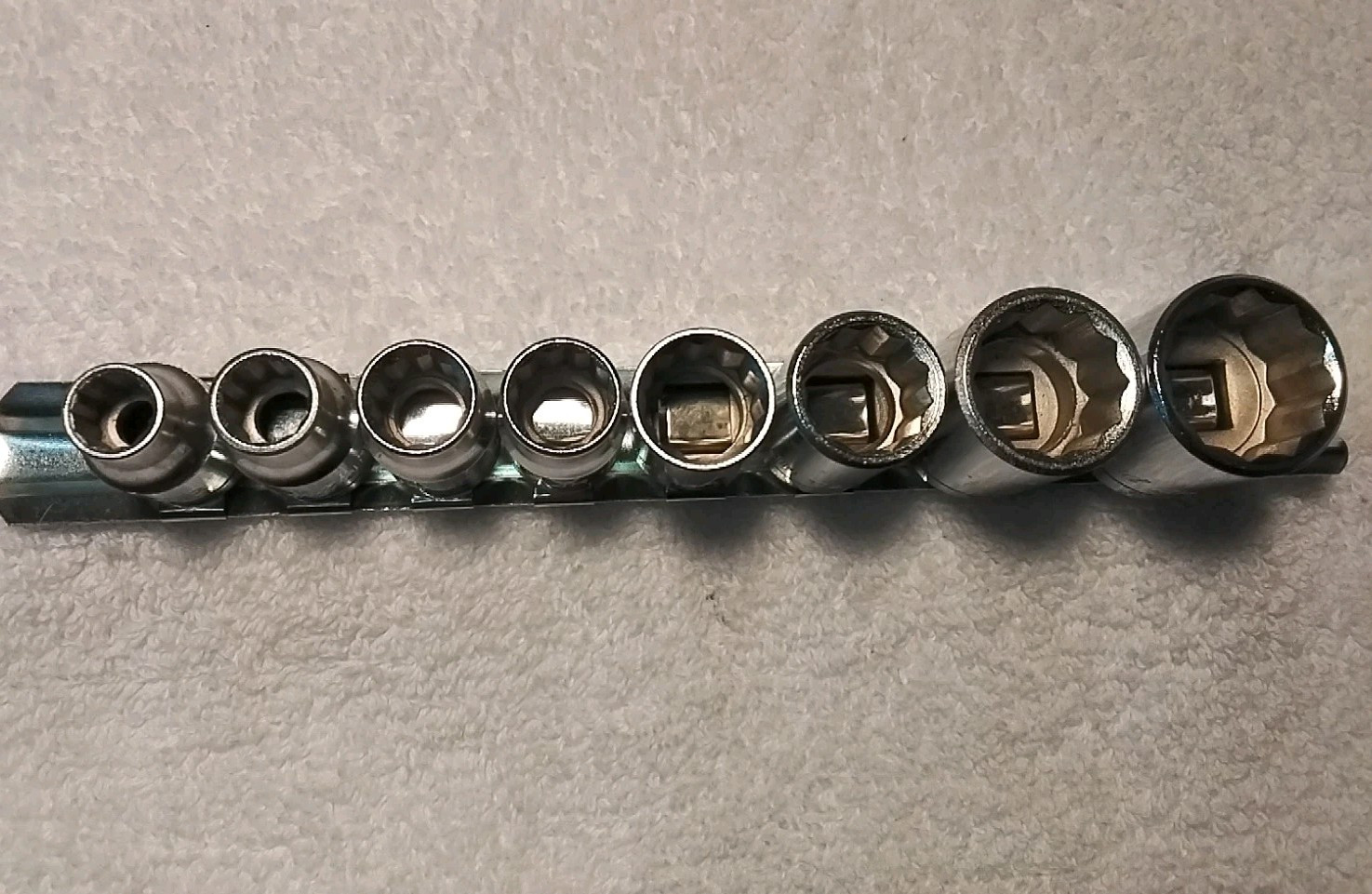 8PC HERBRAND 3/8″ DRIVE SOCKET SET 12PT METRIC USA 🇺🇸