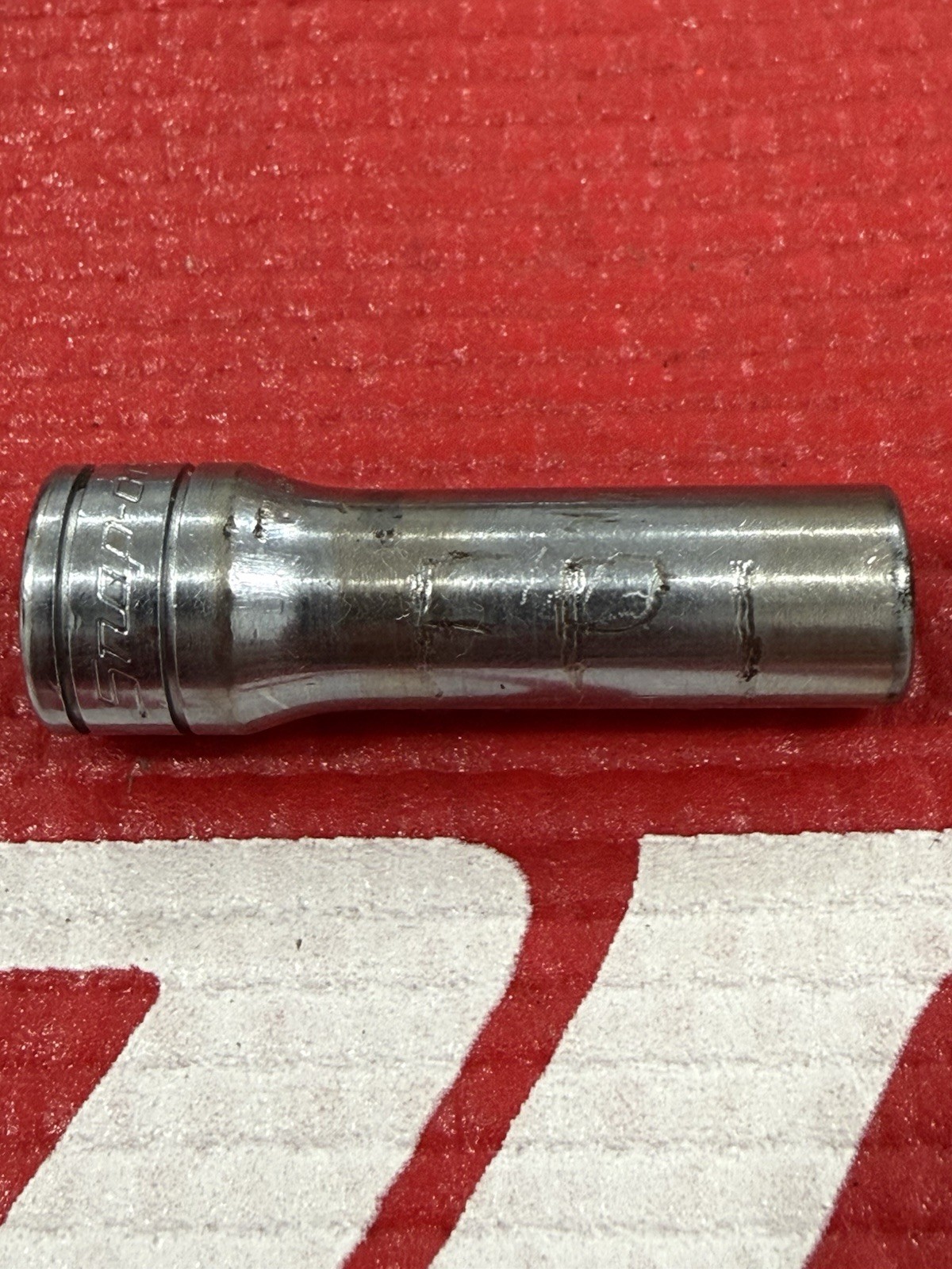 Snap On Tools 3/8” Drive 12 Point 3/8” SAE Deep Socket SF121, USA Made