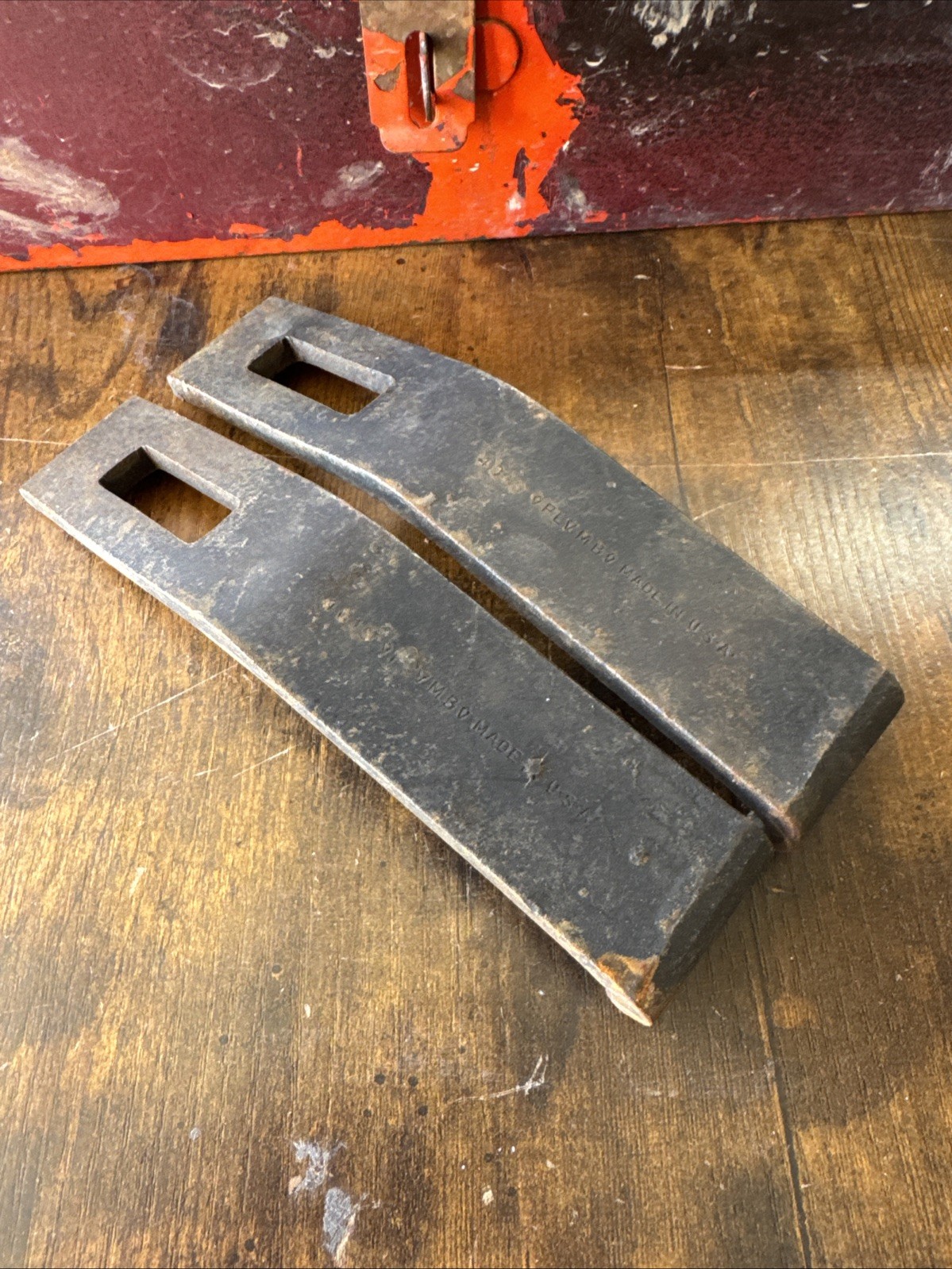 PROTO 4015 Puller arm Jaws Plumb early proto 1 pair USA 7.5 inch