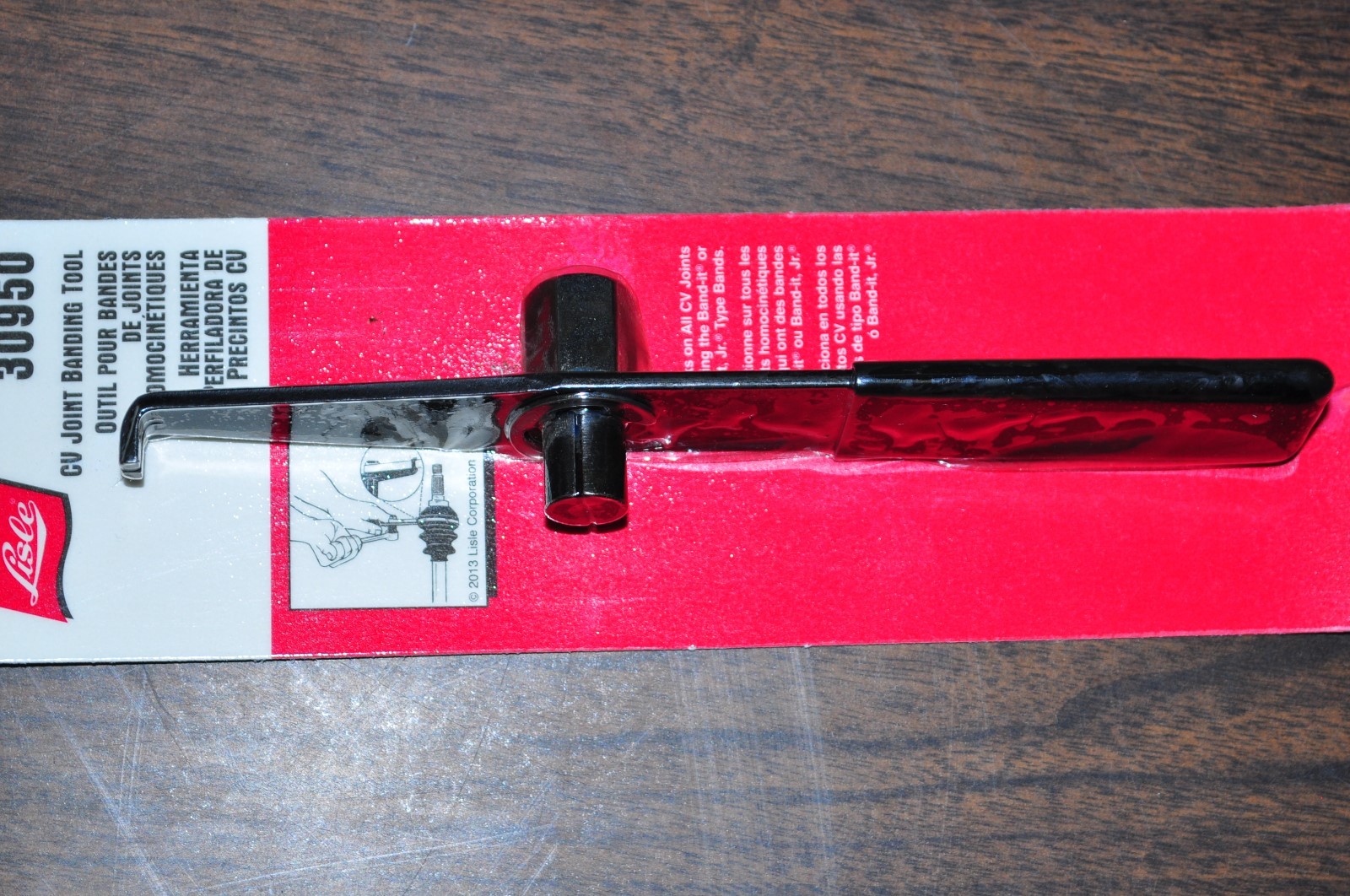CV Joint Boot Clamp Banding Tightening Tool Lisle 30950
