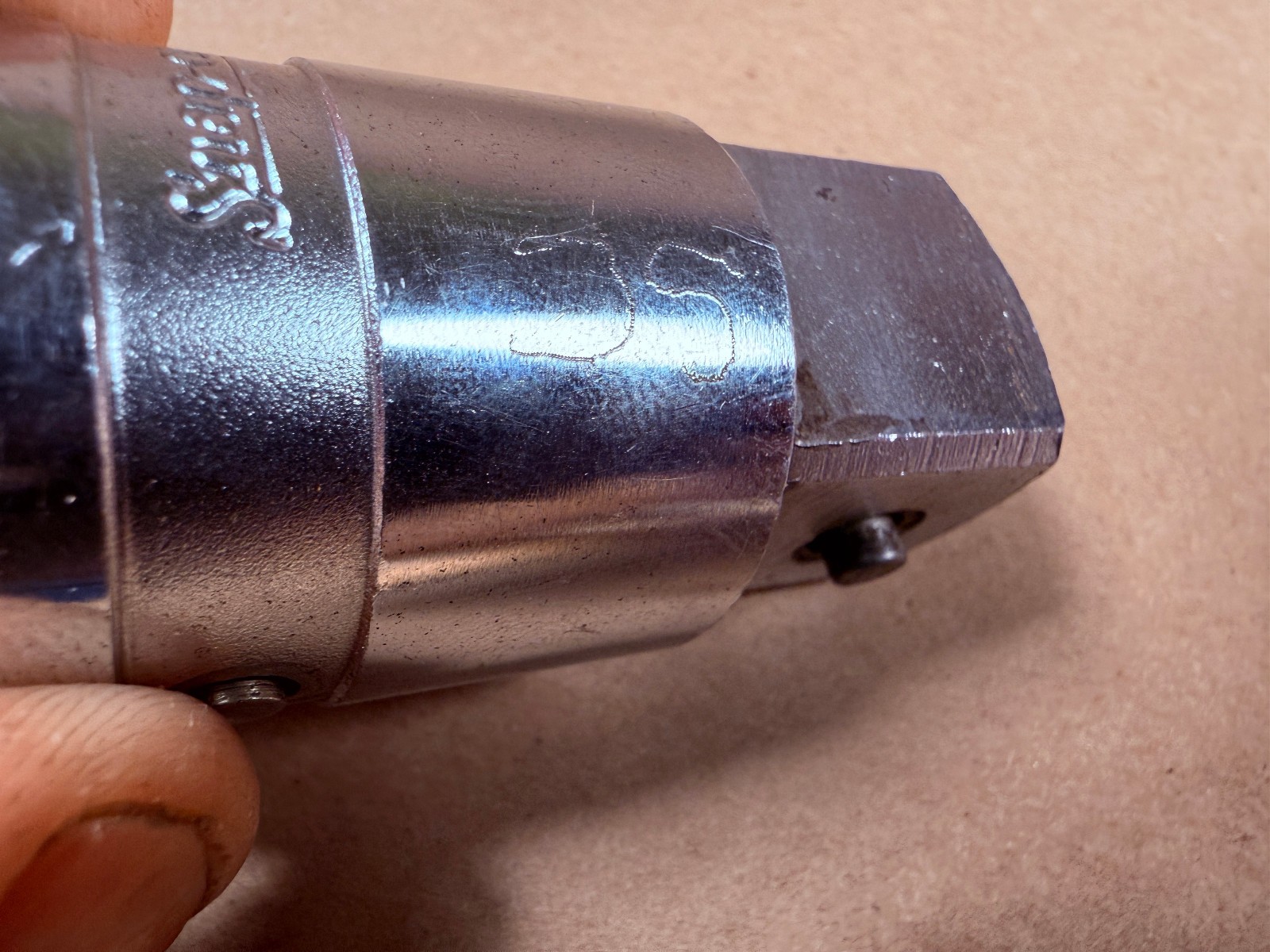 Snap-On USA 3/4″ Drive Female to 1″ Drive Male Socket Adapter LA-72 Vintage