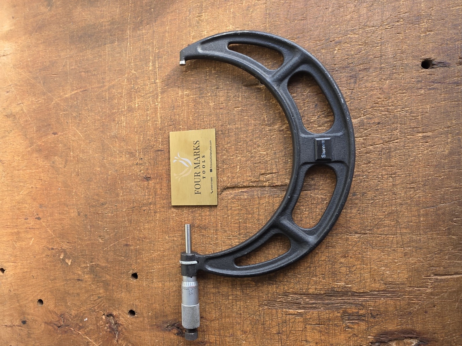 Starrett No. 436 Micrometer 7 – 8″ Imperial Micrometer Engineering Tools