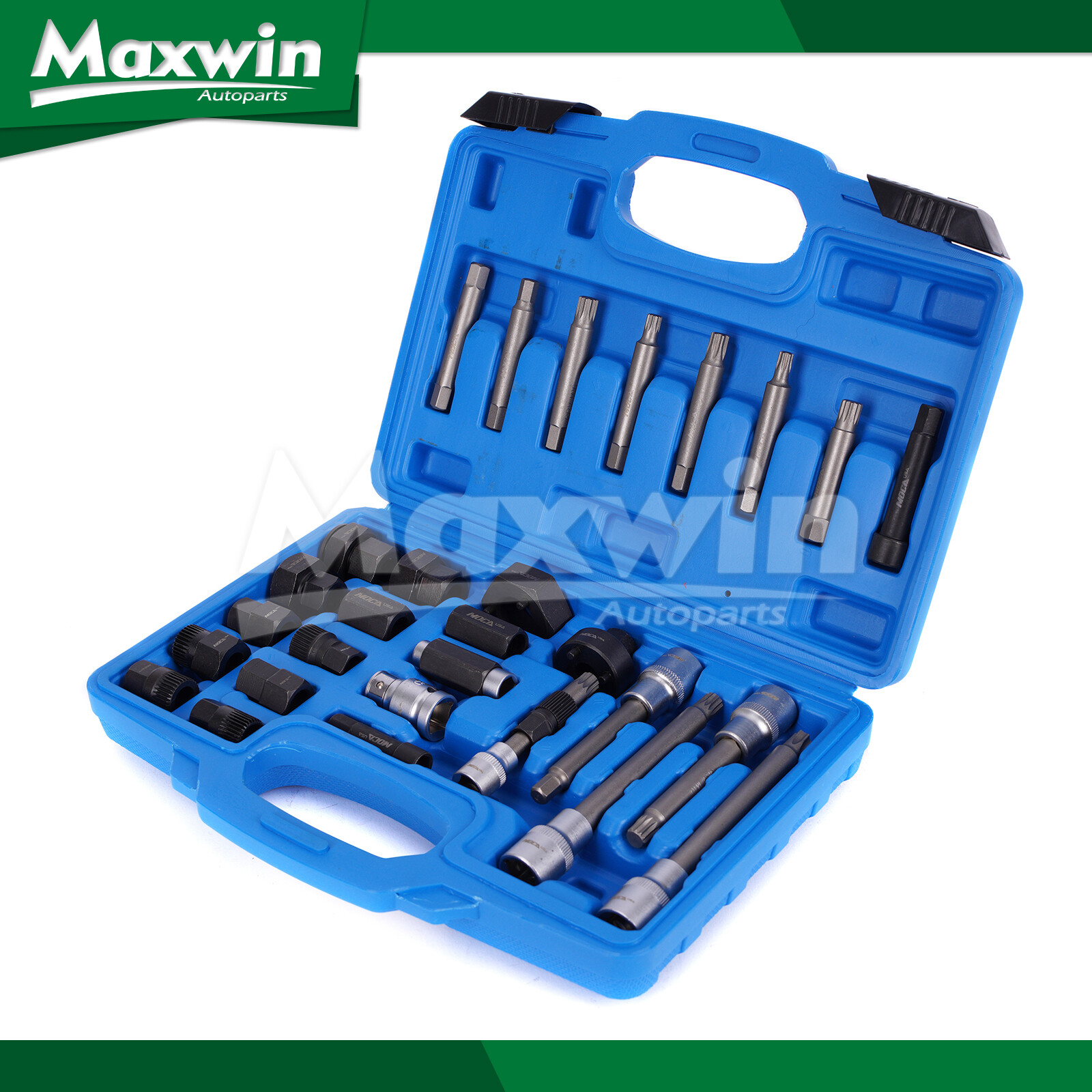 30x Alternator Pulley Puller Alternators Freewheel Tool Set Special Socket Set
