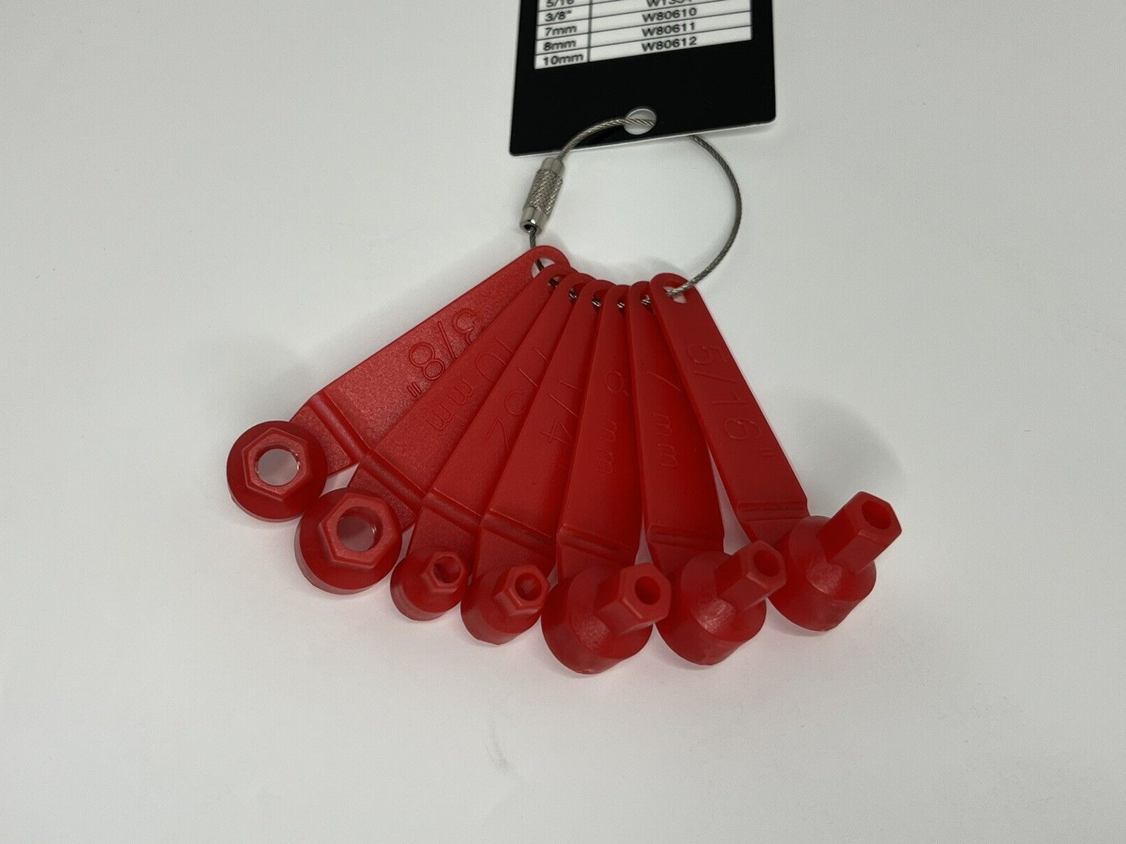 Performance Tool – Brake Caliper Hex Bit Identifier Set [7 pcs] (Part # W82012)