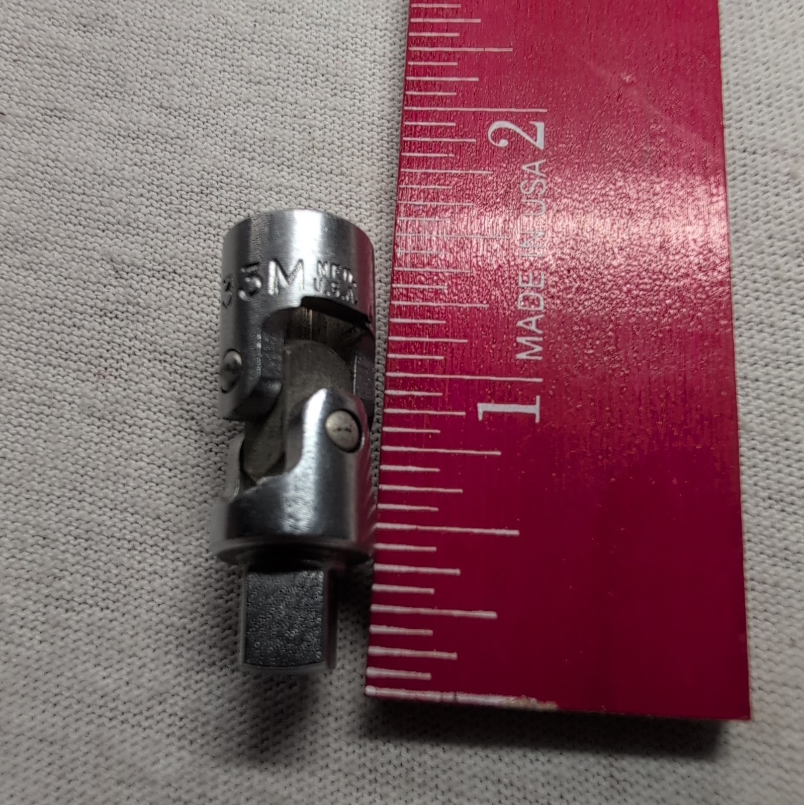 Vintage Giller 33M 1/4″ Drive Universal Swivel Joint Socket Adapter Made in USA