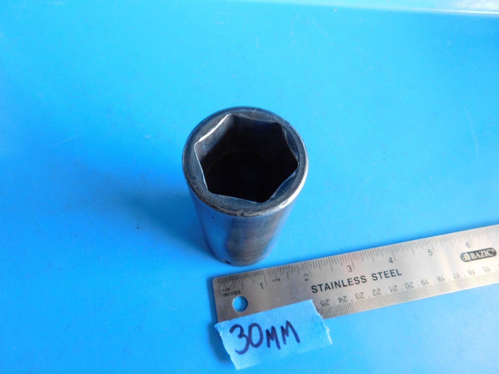 USED, SNAP ON ( 30MM ) 1/2DR. DEEP IMPACT SOCKET, PART #SIMM300